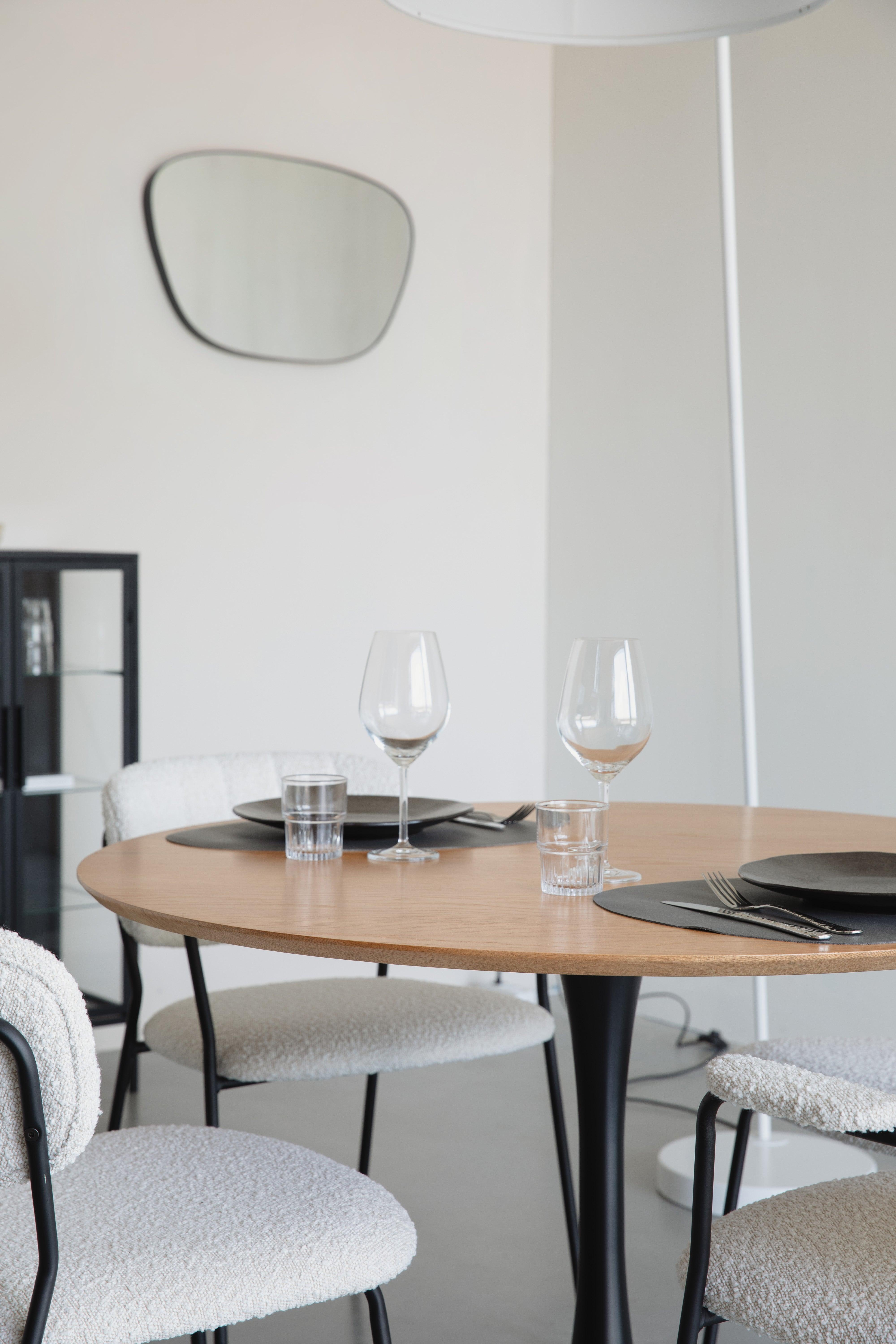 Mirror Lina White Label Living Eye on Design