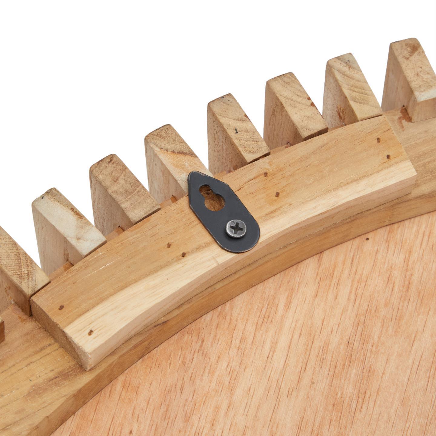 Lustro POLKE lite drewno tekowe La Forma Eye on Design