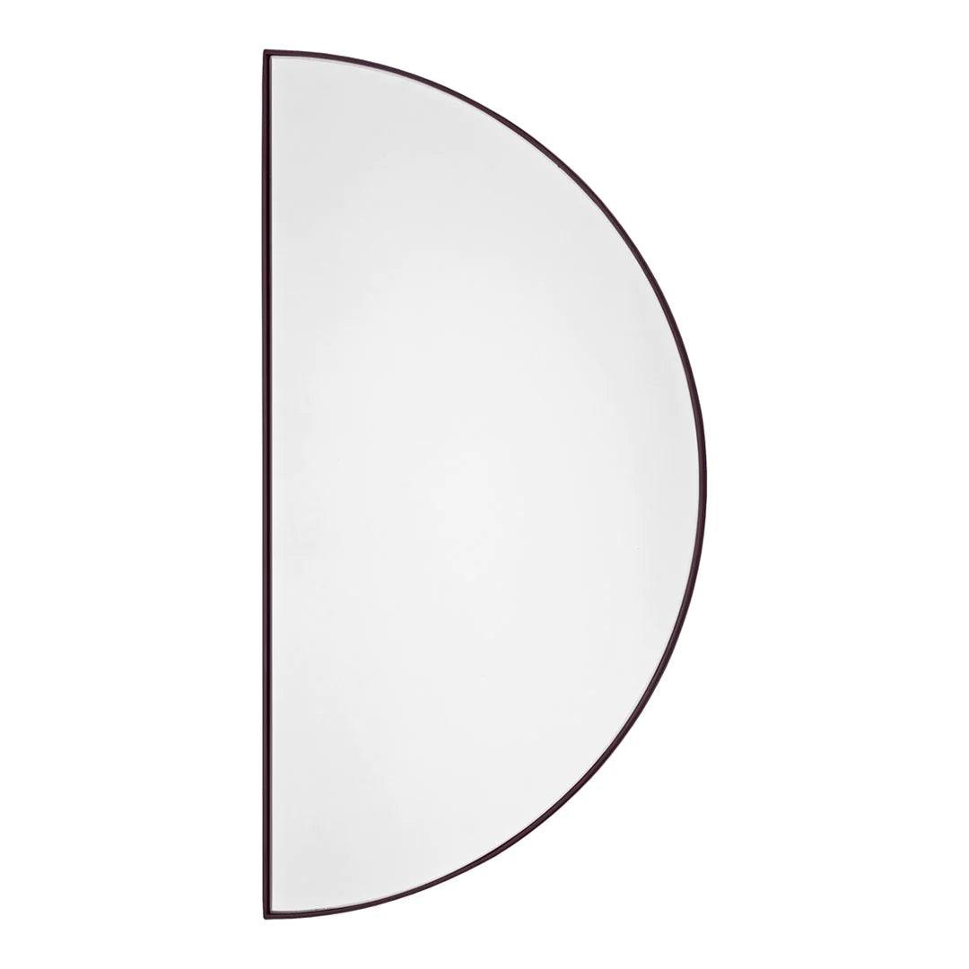 Lustro półkole UNITY bordowy AYTM Eye on Design