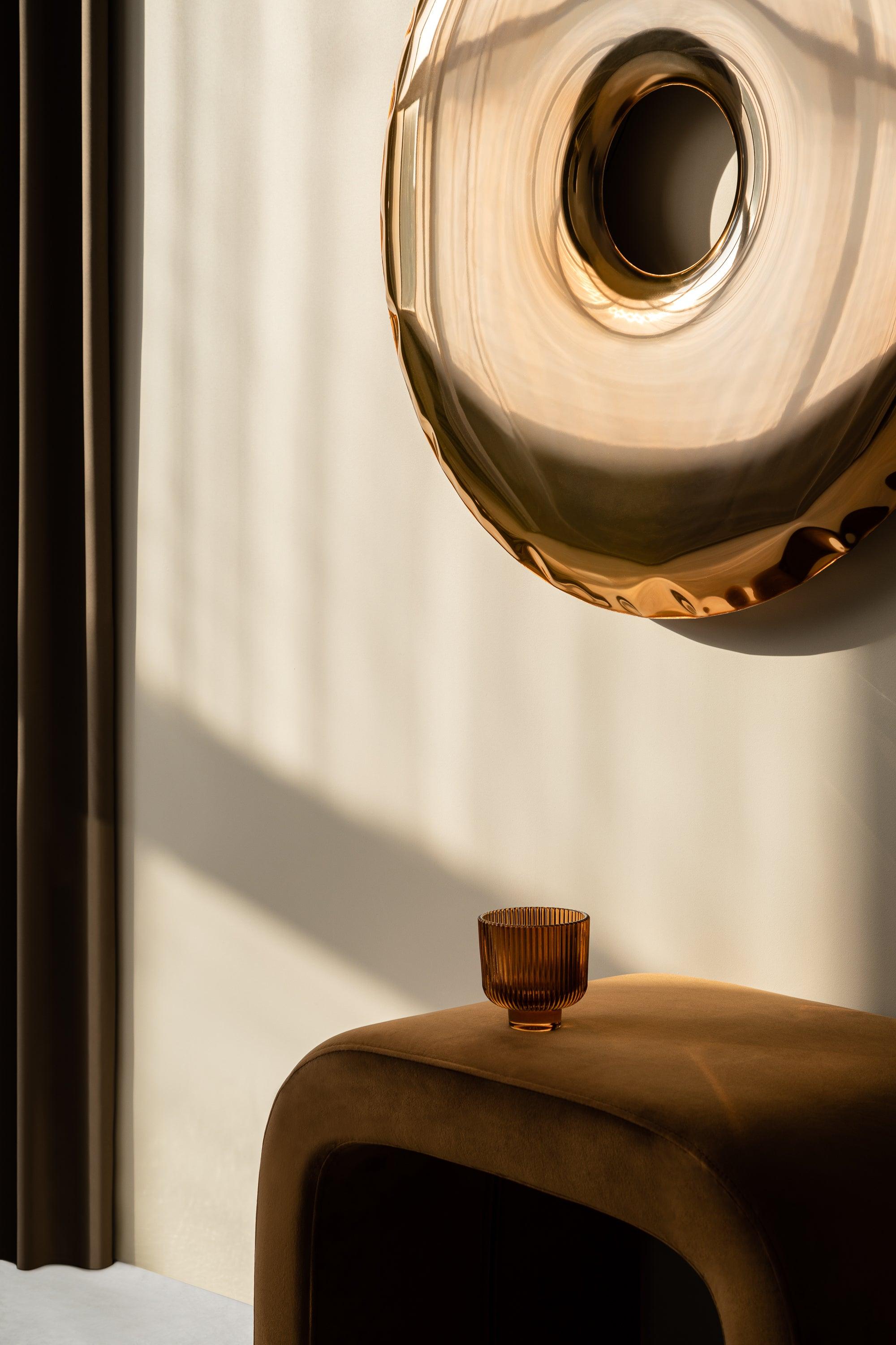 Lustro RONDO aurum różowe złoto Zieta Studio Eye on Design