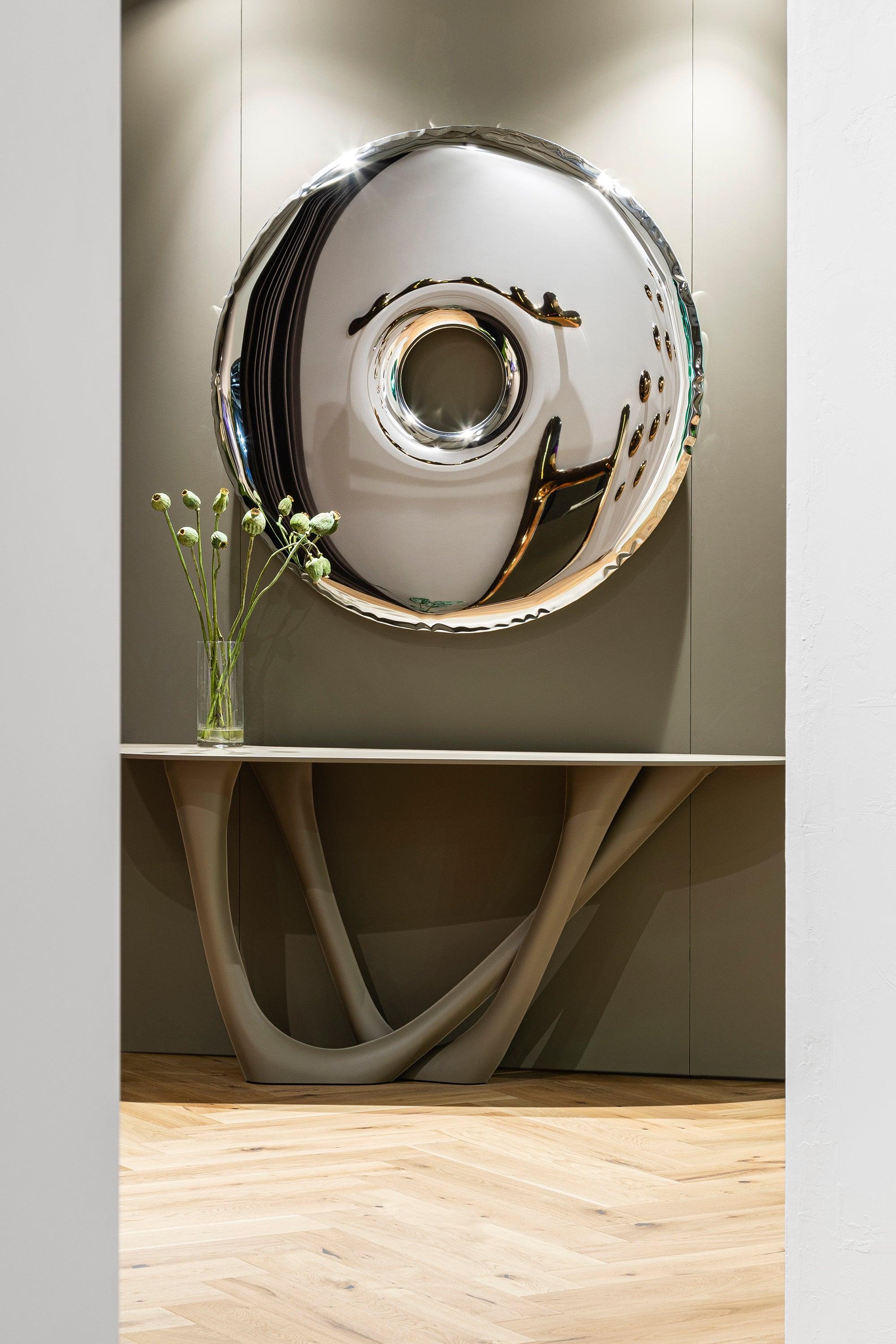 Lustro RONDO inox Zieta Studio Eye on Design
