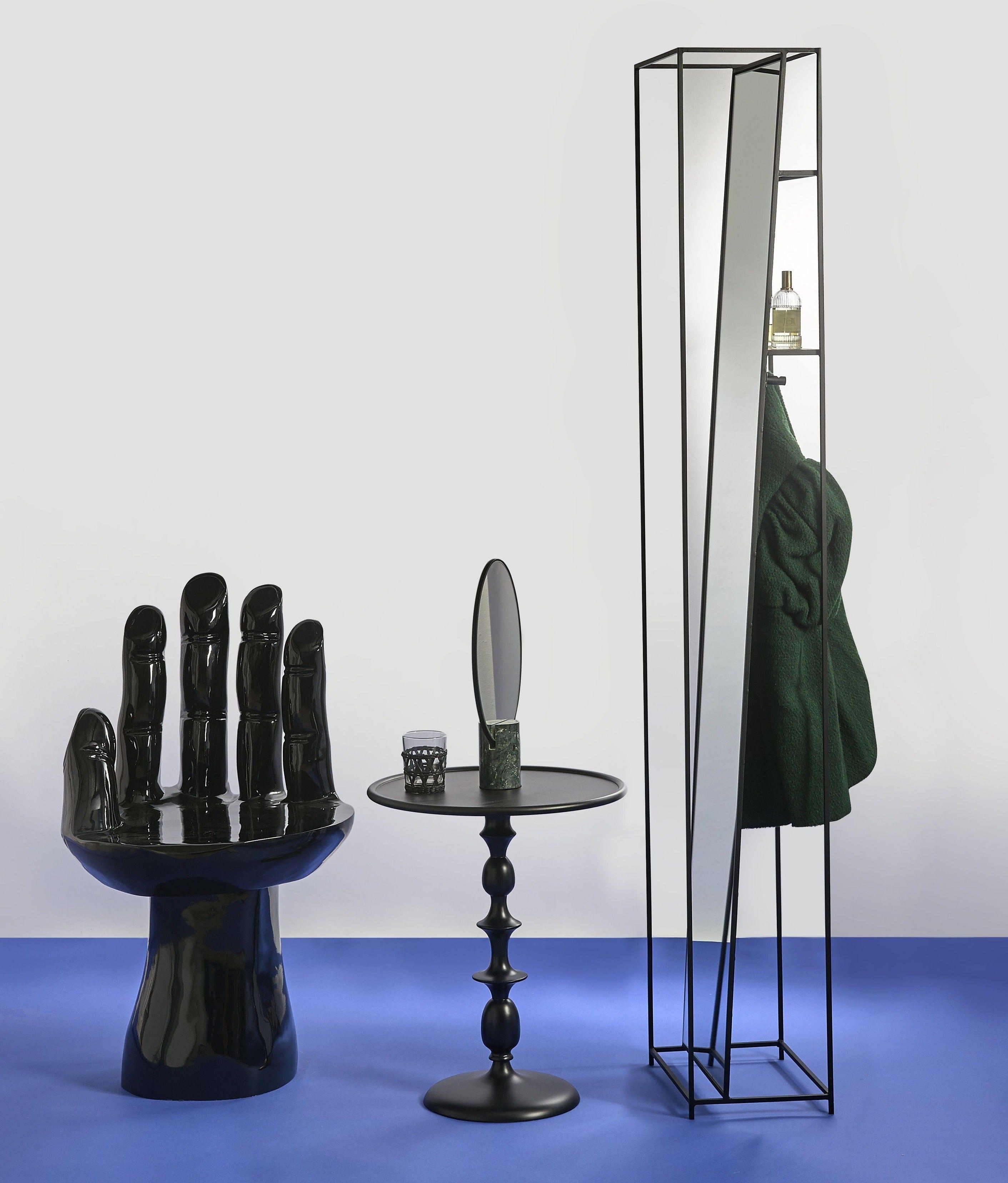 Lustro SELFIE czarny Pols Potten Eye on Design