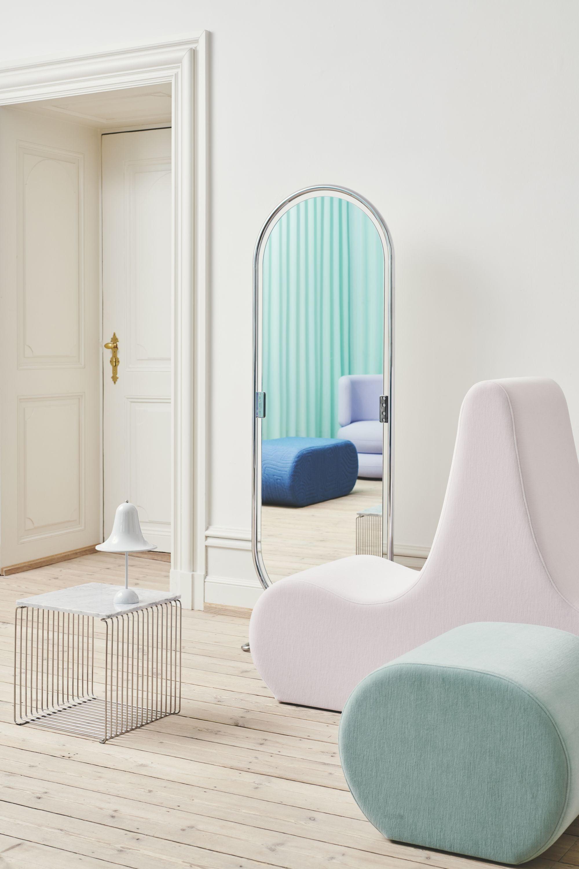 Lustro SYSTEM 1-2-3 srebrny Verpan Eye on Design