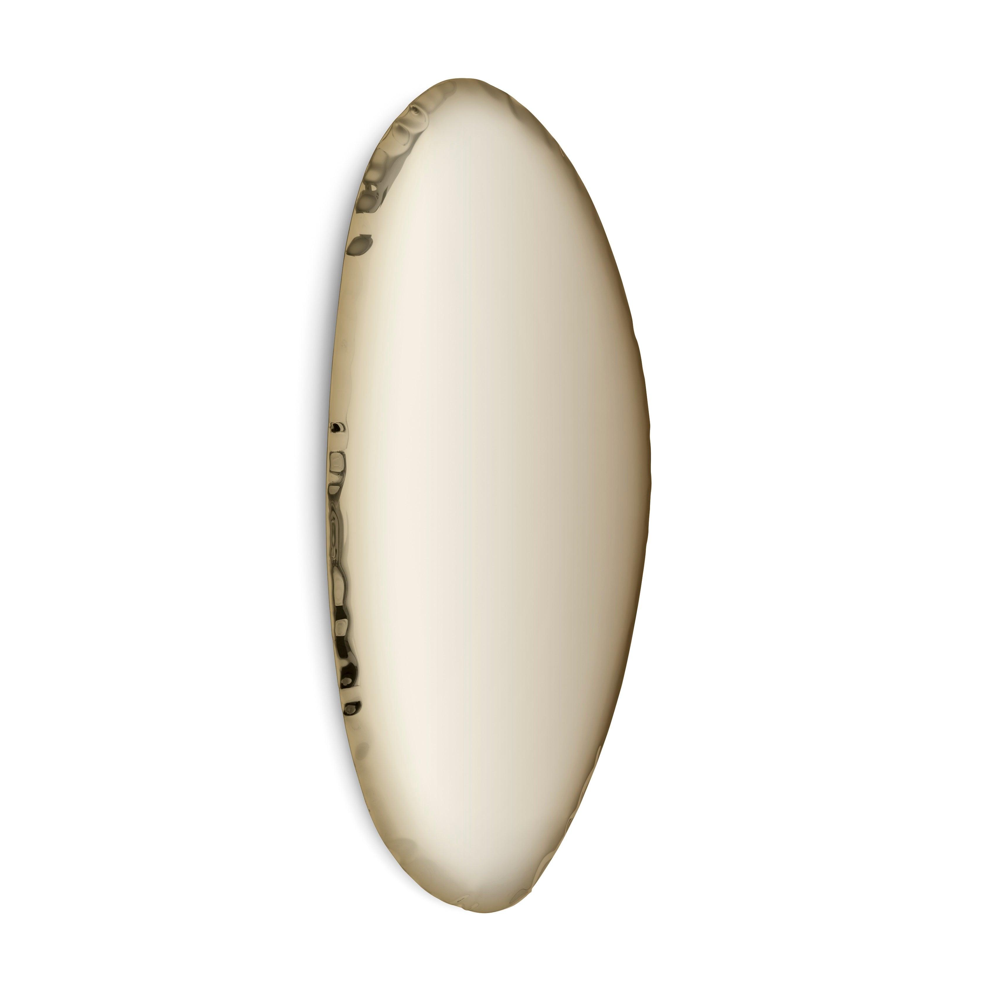 Lustro TAFLA O aurum jasnozłoty Zieta Studio O4.5 Eye on Design