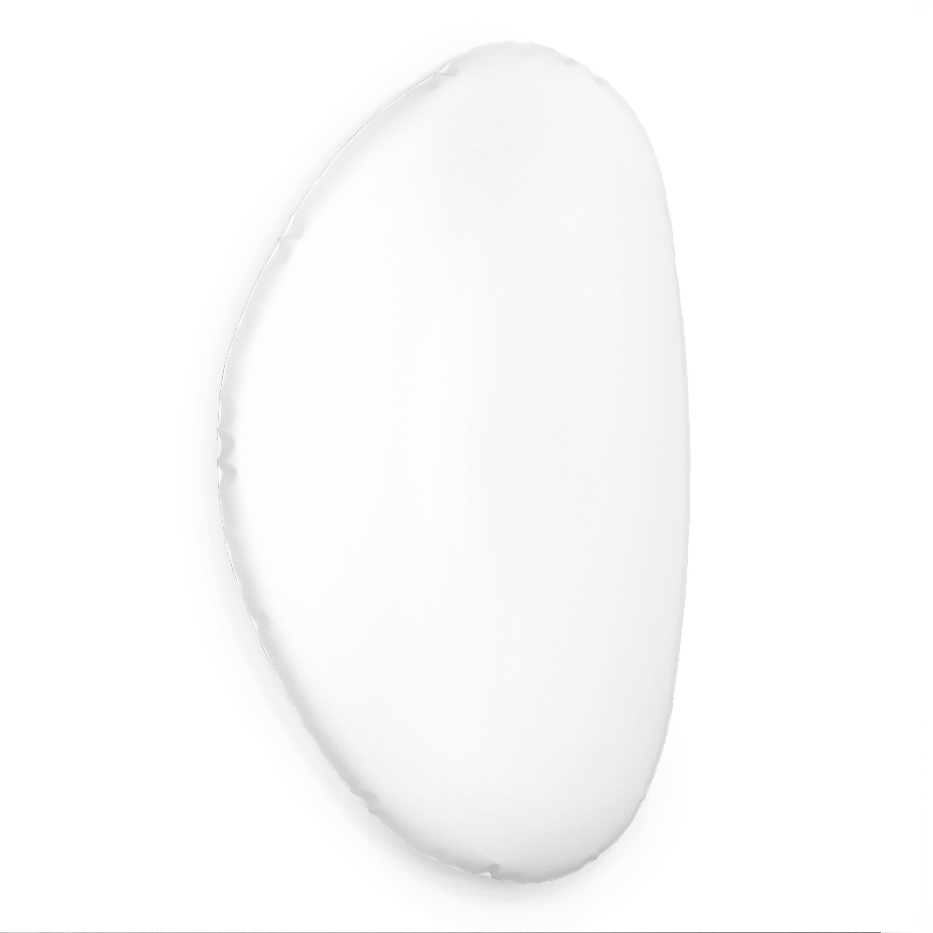 Lustro TAFLA O cotton candy biały mat Zieta Studio O2 Eye on Design