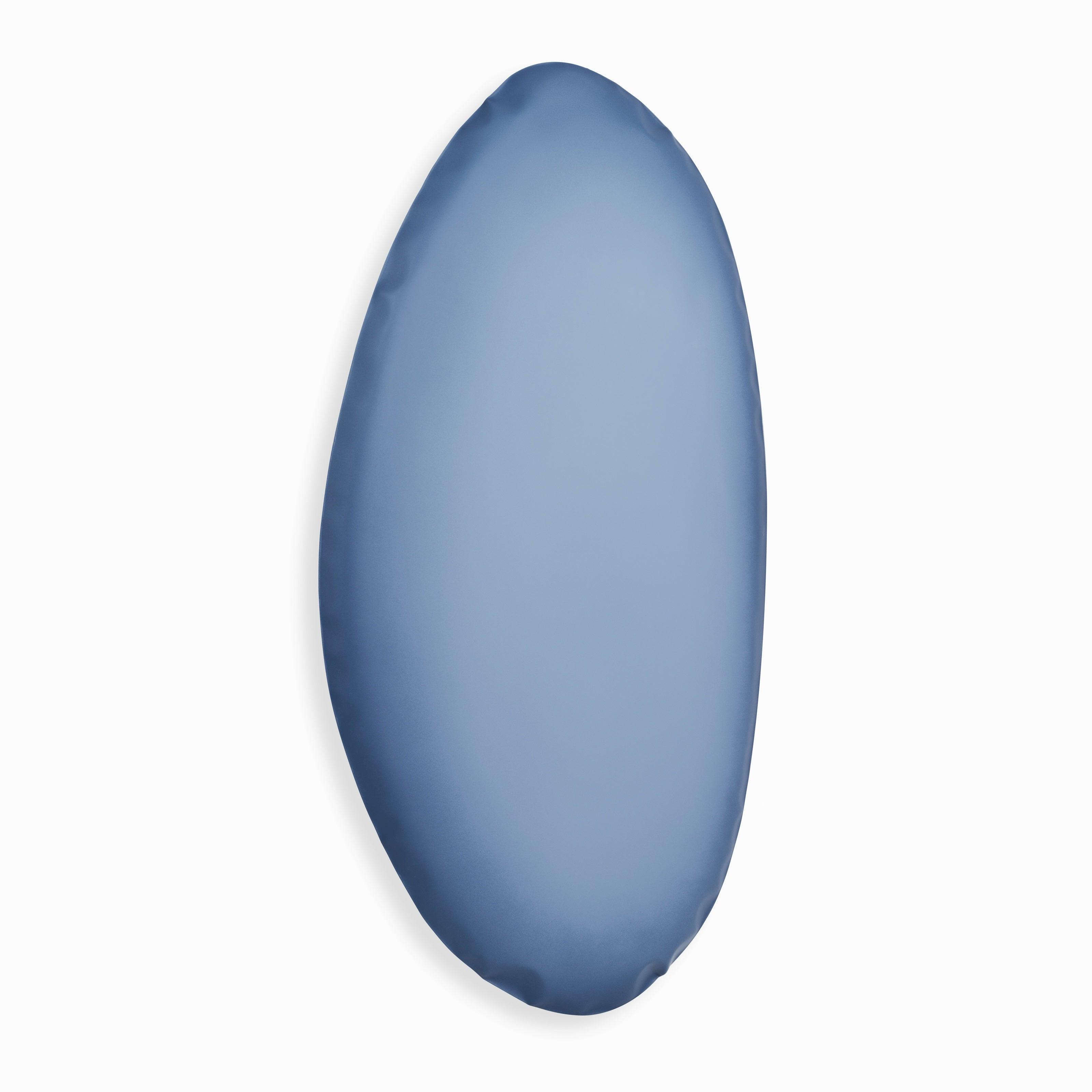 Lustro TAFLA O cotton candy niebieski mat Zieta Studio O3 Eye on Design