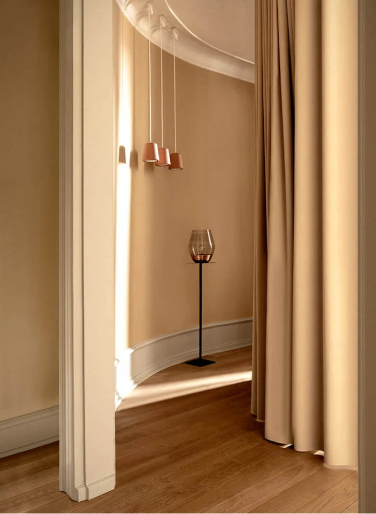 Závěsné svítidlo MATERIÁL dubový