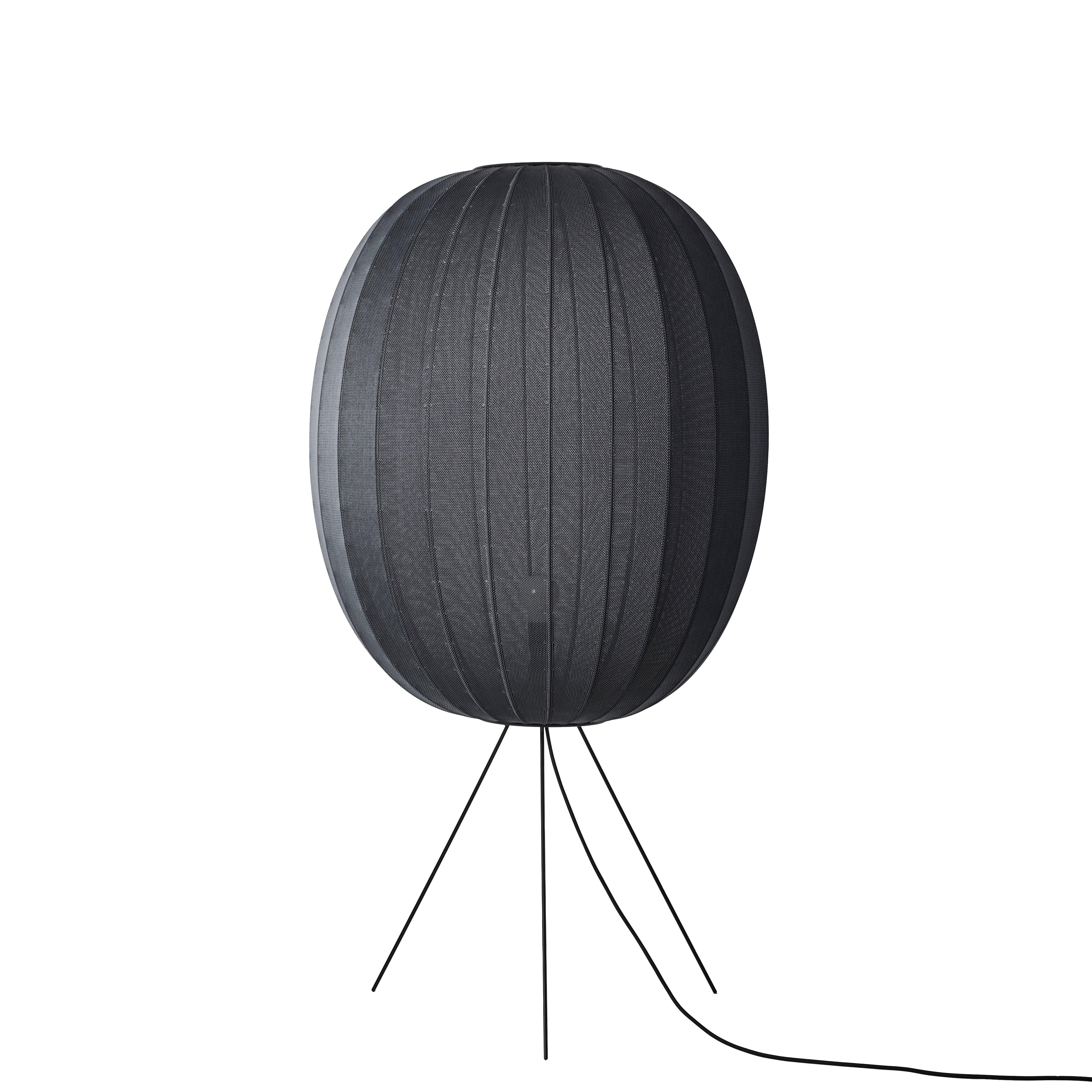 Stojací lampa trojnožka KNIT-WIT černá