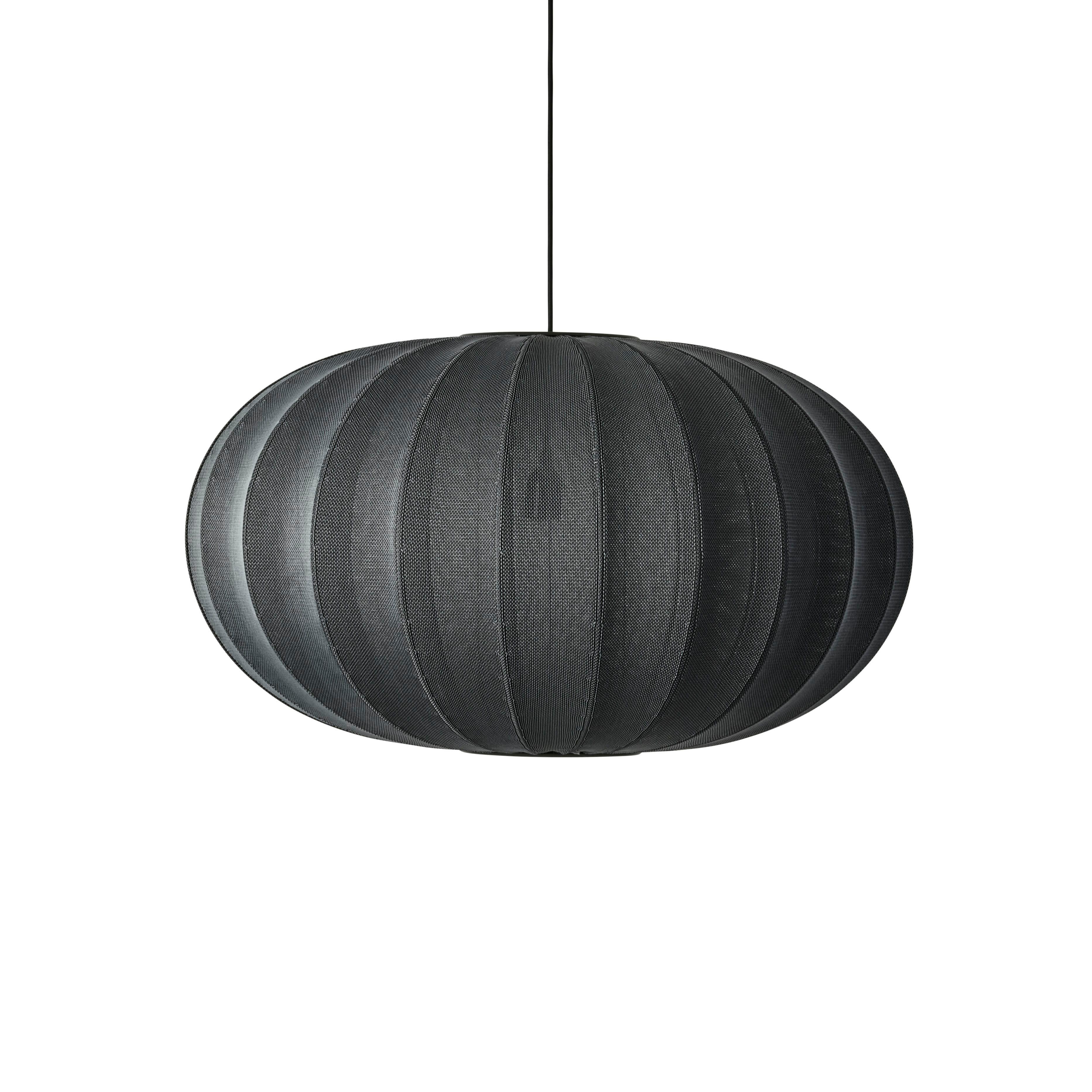 Závěsné svítidlo KNIT-WIT OVAL černé