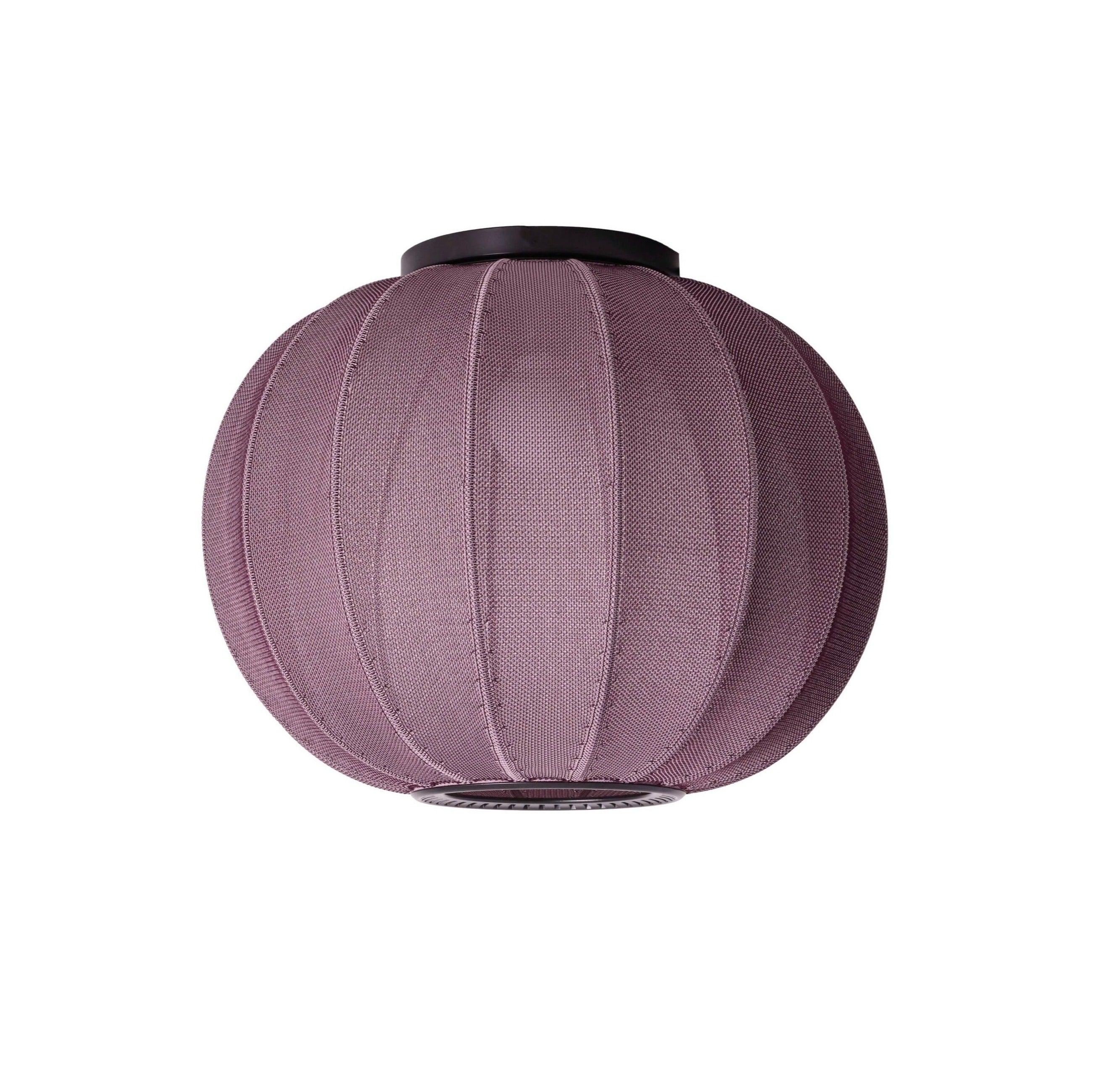 Stropní lampa KNIT-WIT burgundská