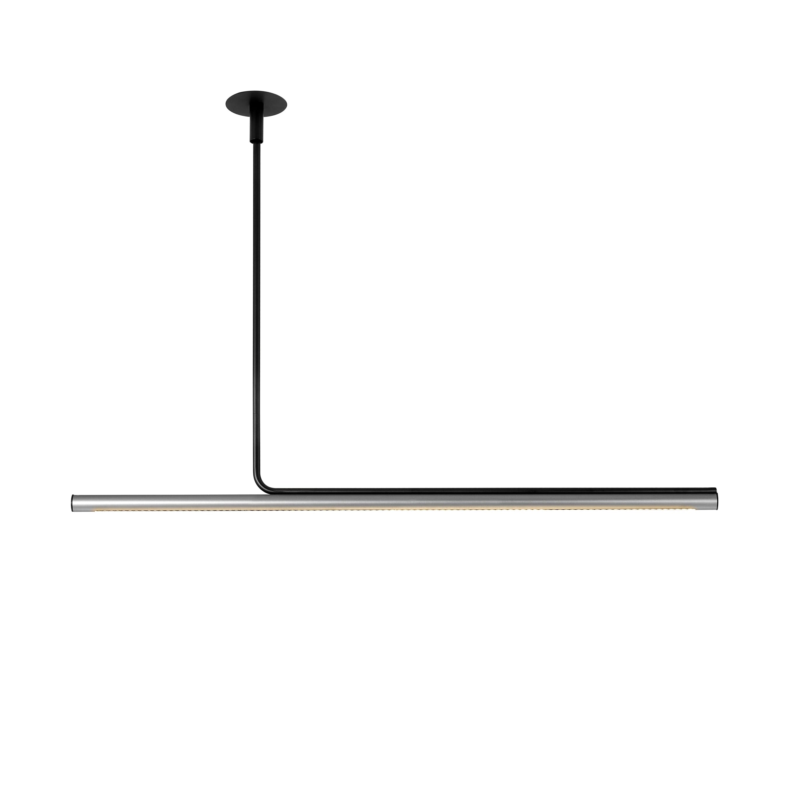 Stropní lampa AMBROSIA PRO stříbrná