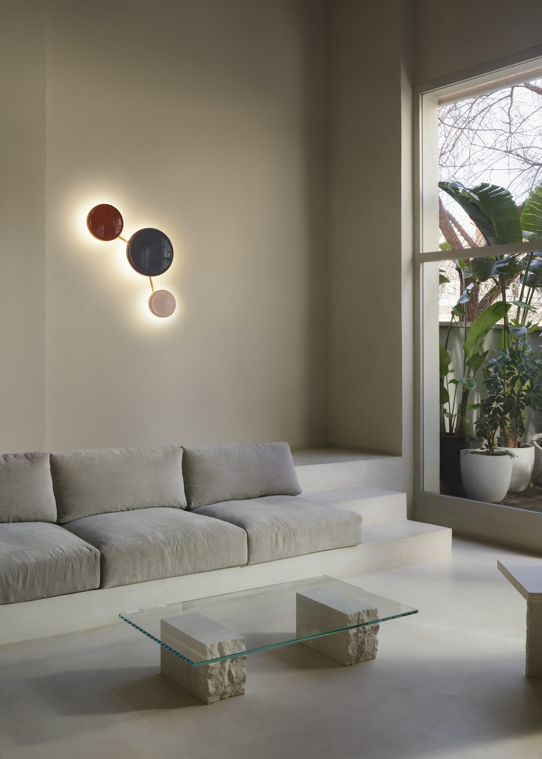 CARAMEL Brown Wall Sconce