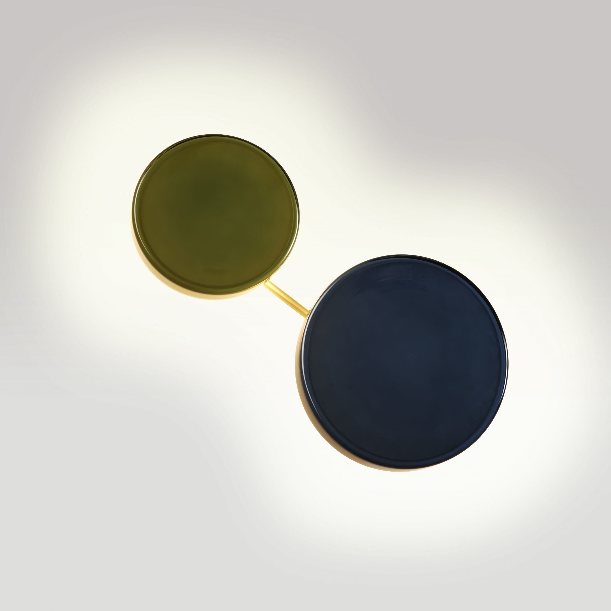 Nástěnné svítidlo CARAMEL modré