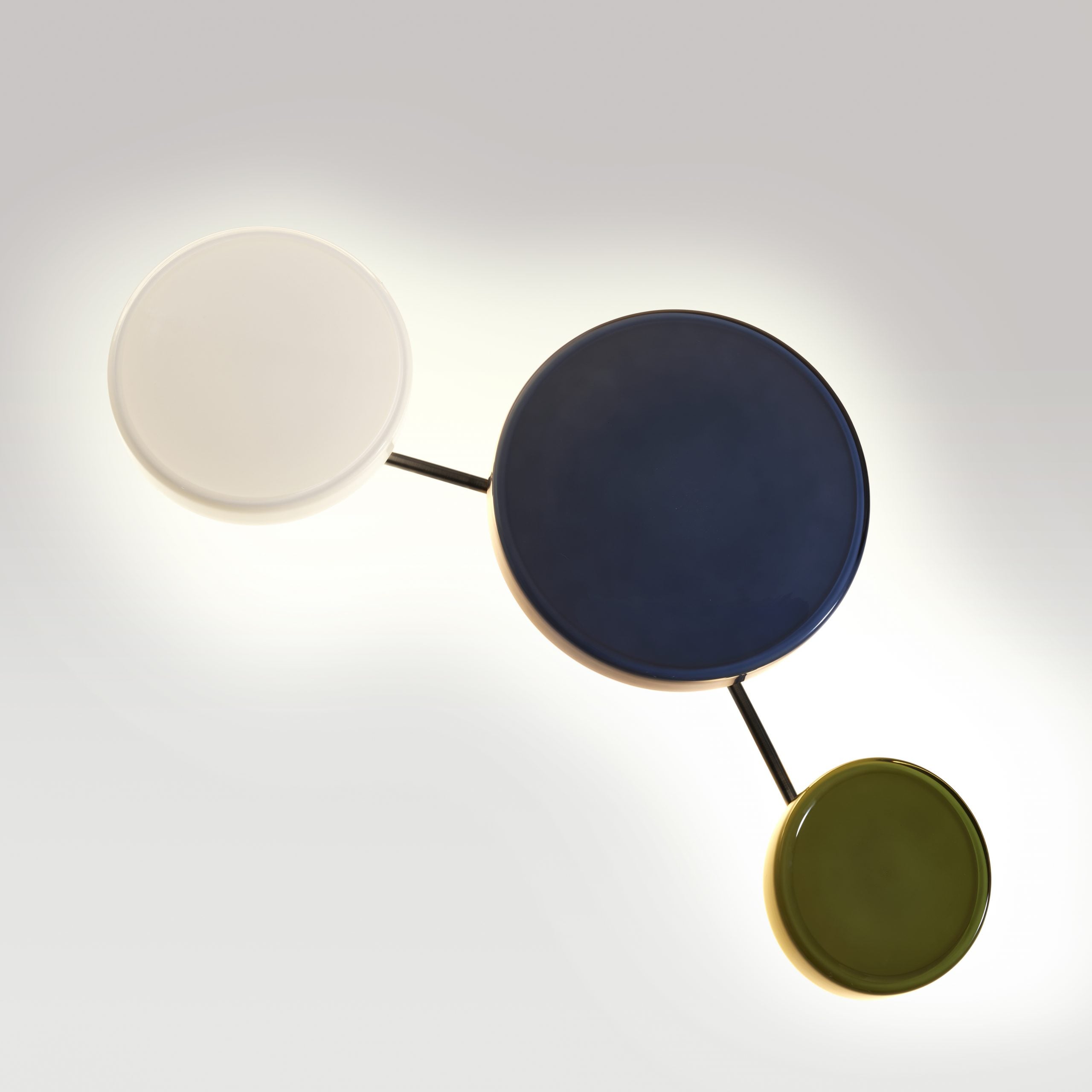 Nástěnné svítidlo CARAMEL modré