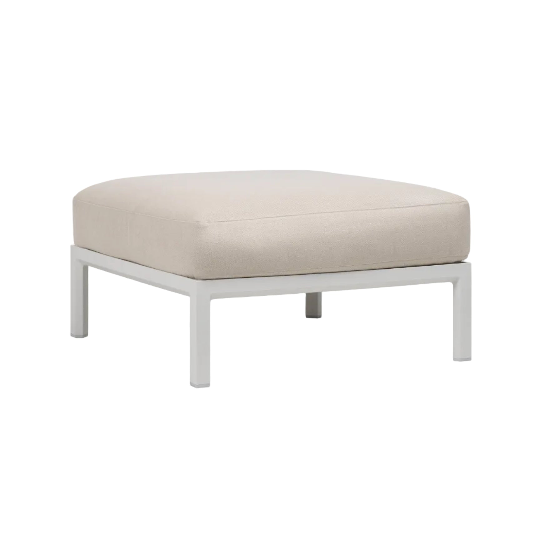 MAXIMO Outdoor Pearl Pouf with Chalk Base