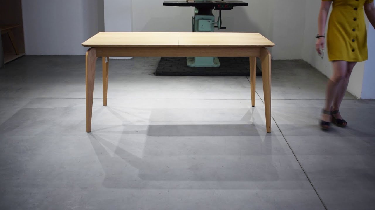 Rozkládací stůl TEBA ST-1606 z dubového dřeva