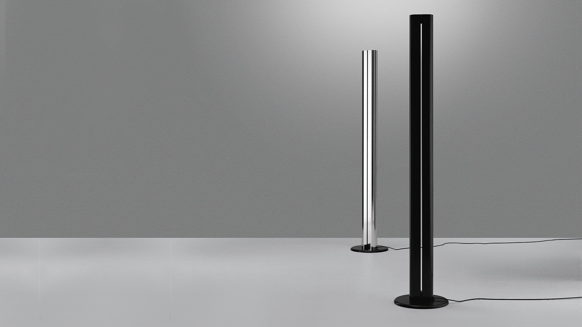MEGARON aluminum floor lamp