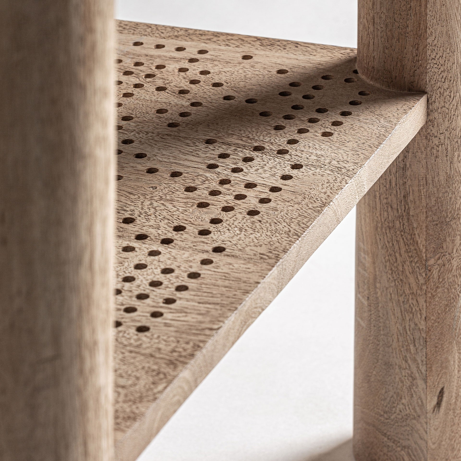 Boční stolek JACQUARD mango dřevo