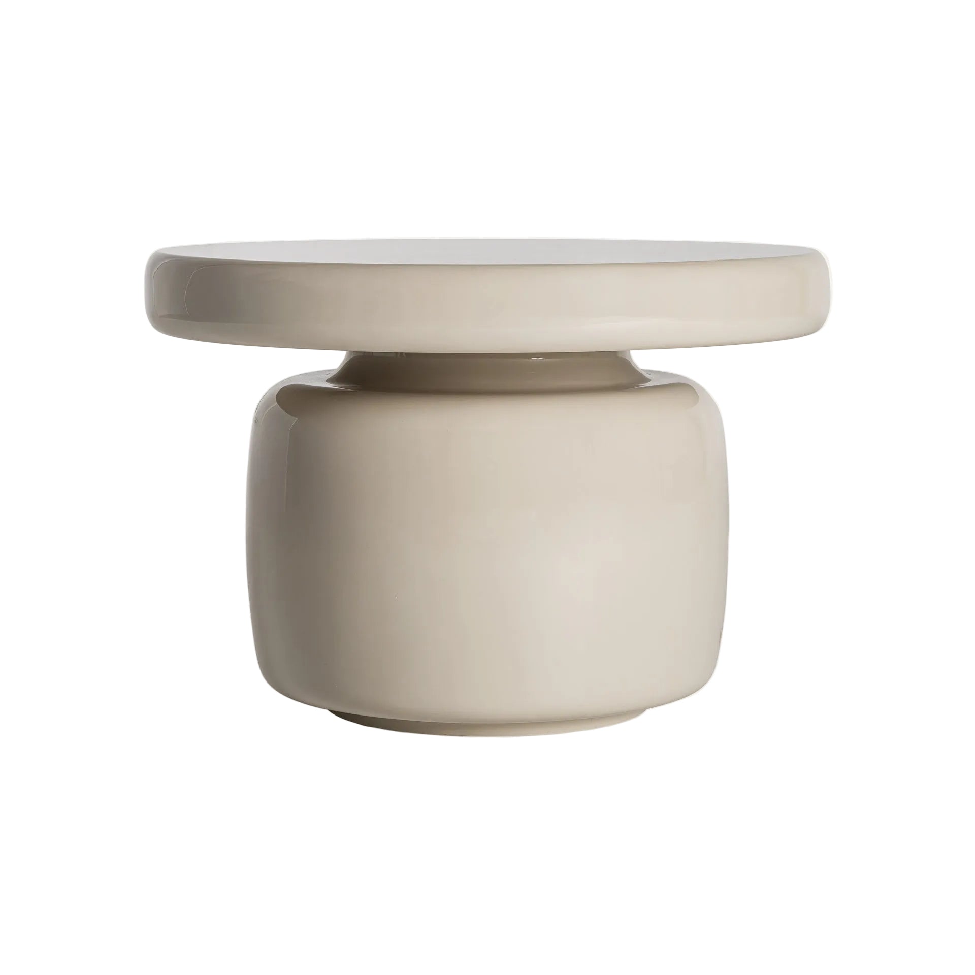 Konferenční stolek ZORBIG zlomená bílá