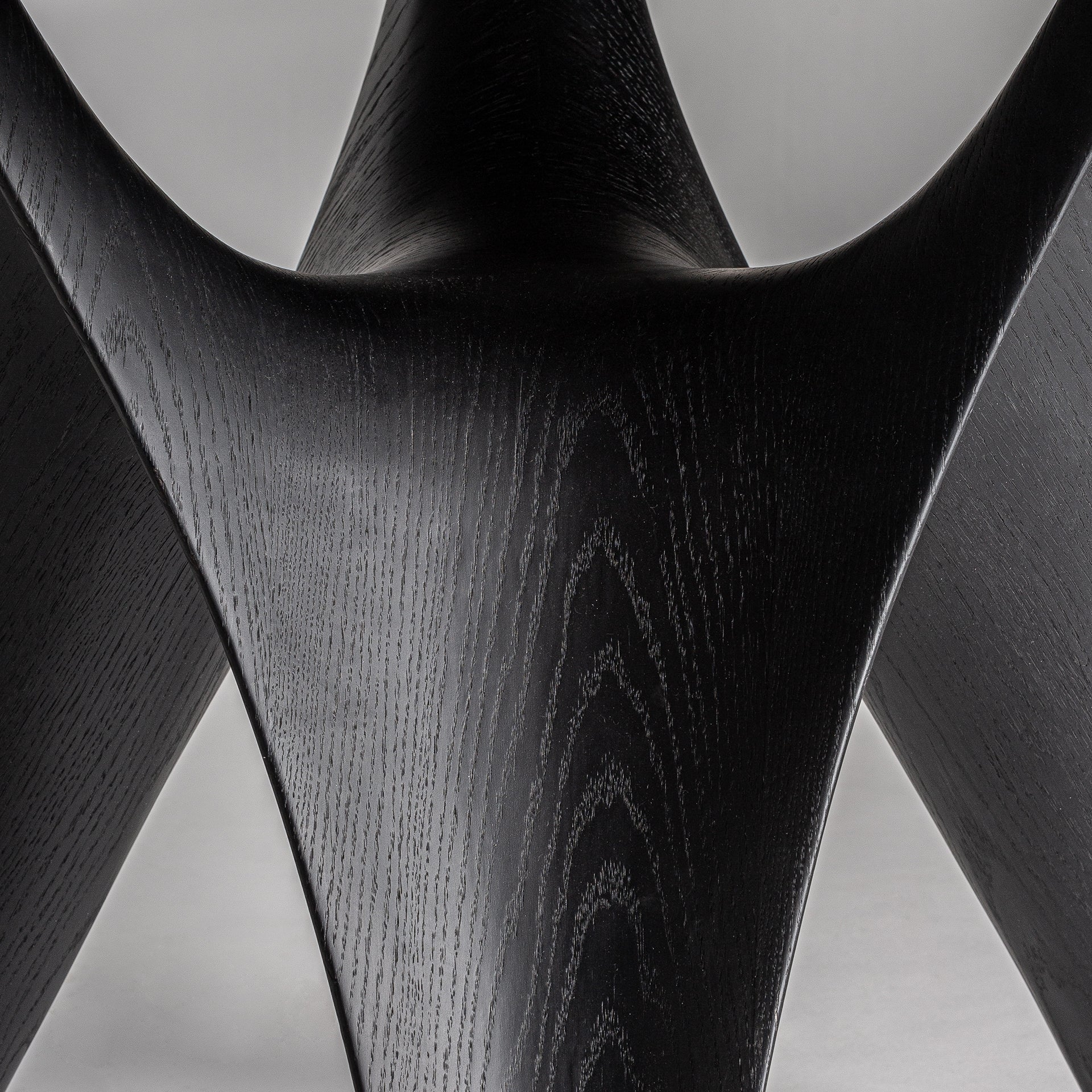 Stůl BILZEN černý dubový dýha