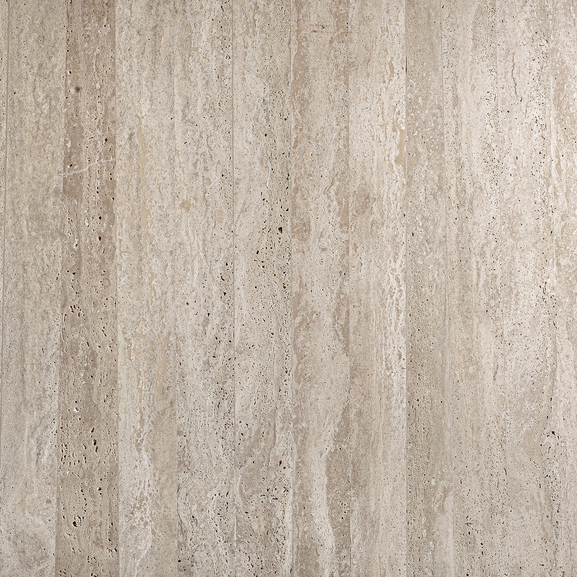 Oval Table THIENNES Broken White Travertine
