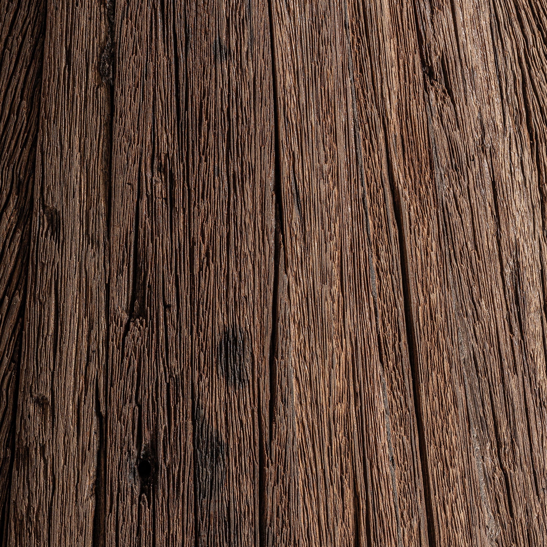 Round Table TOIGNE Tropical Wood with Marble Top