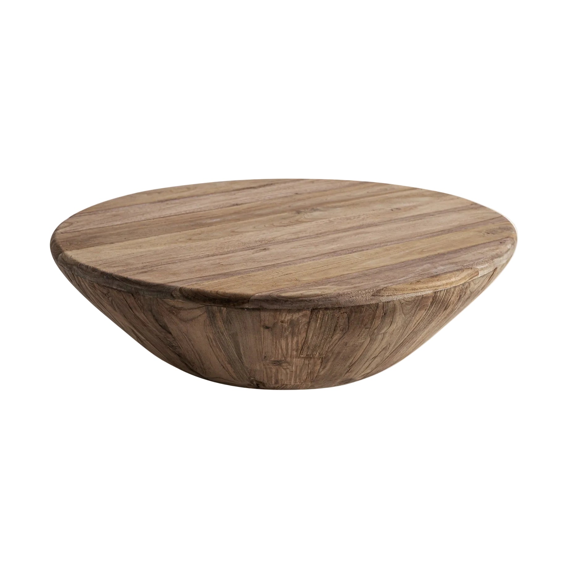 ERLOY Conical Coffee Table Recycled Teak Wood