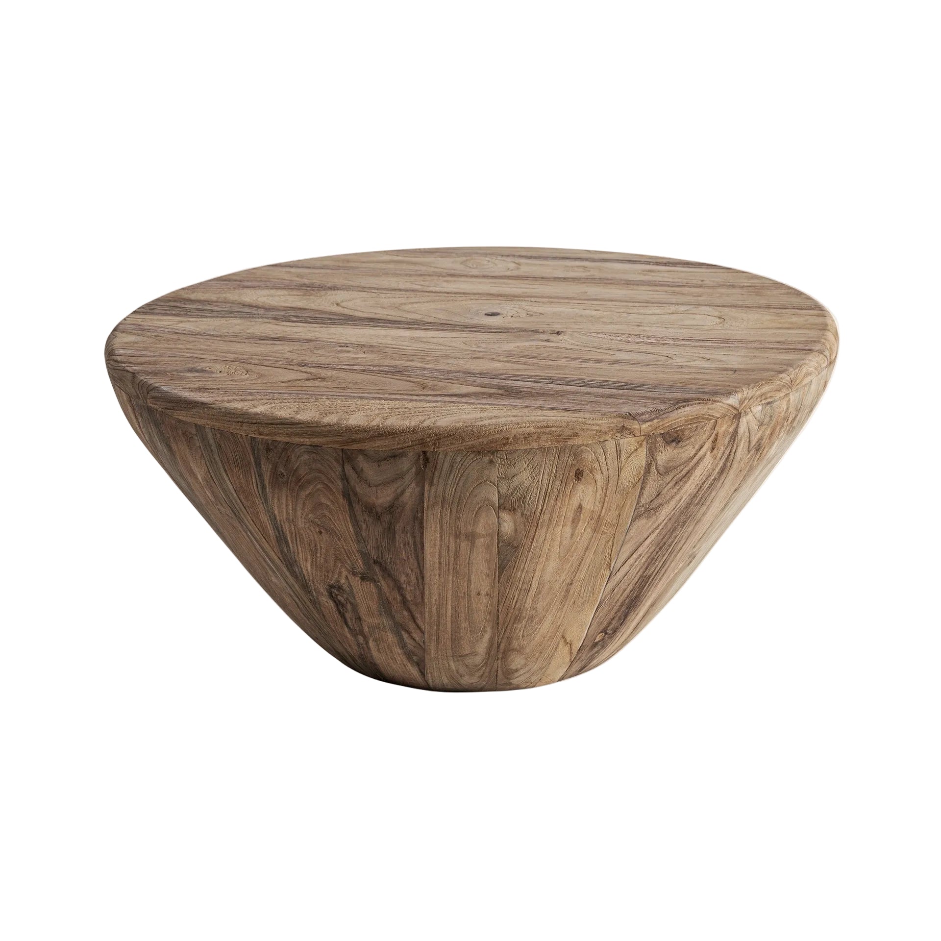 ERLOY Conical Coffee Table Recycled Teak Wood