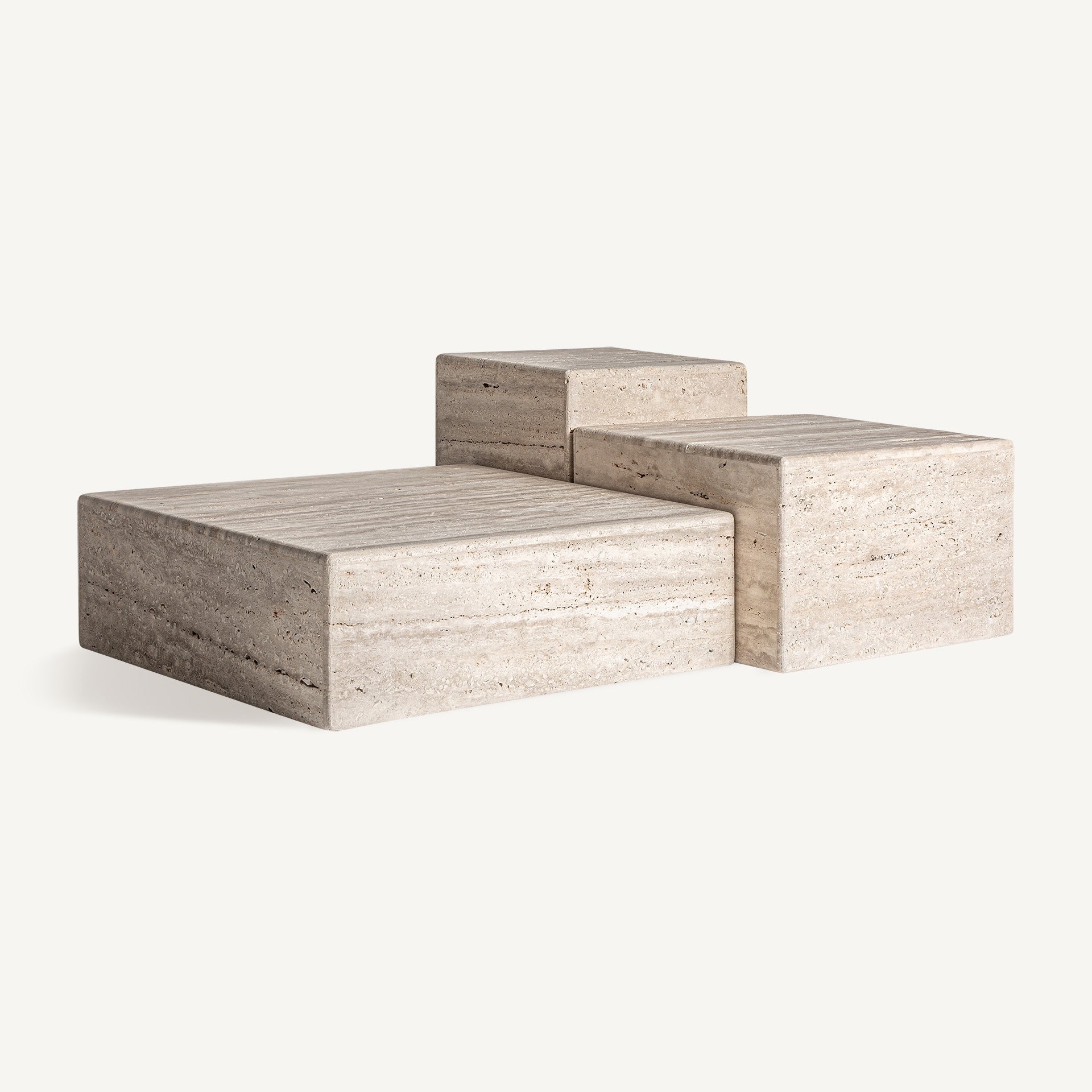 Konferenční stolek RAPOLANO travertin