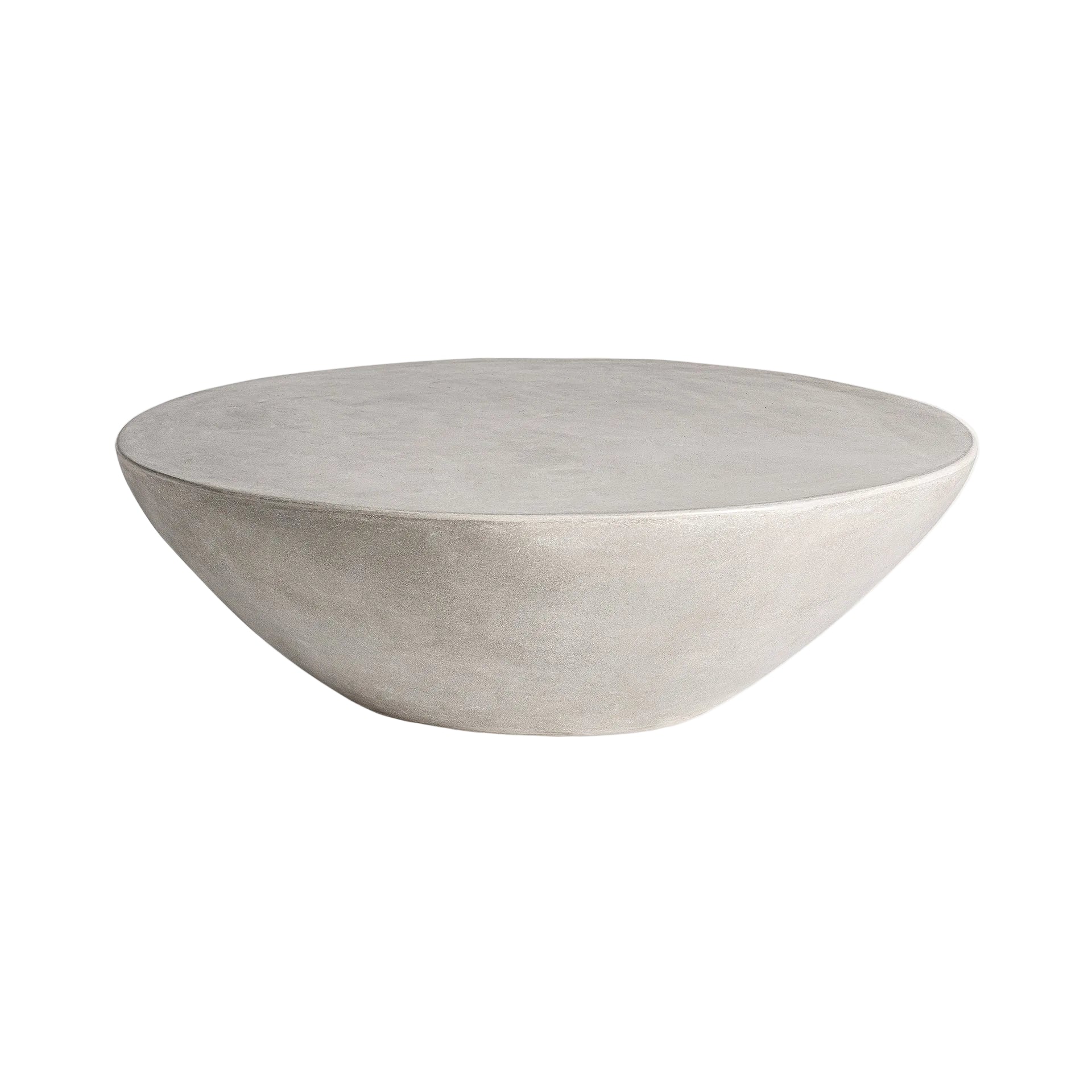 Gray Round Coffee Table TELFS