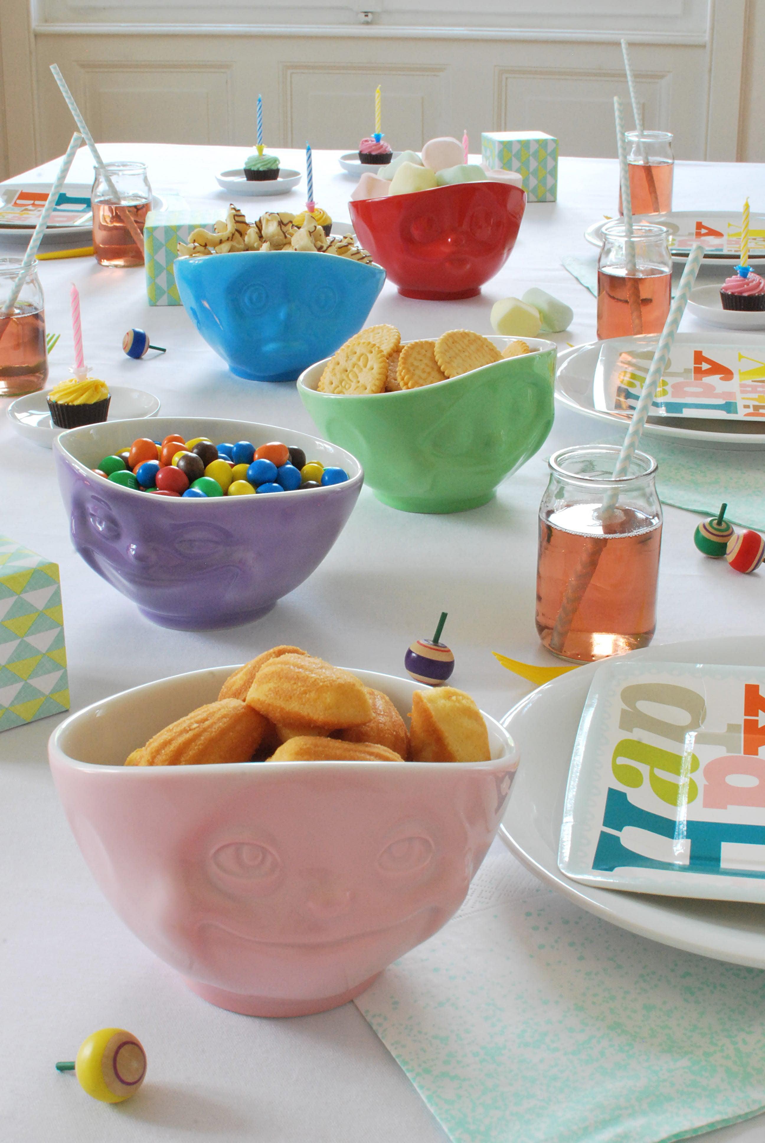 Miska KISSING czerwony z białym wnętrzem 58products Eye on Design