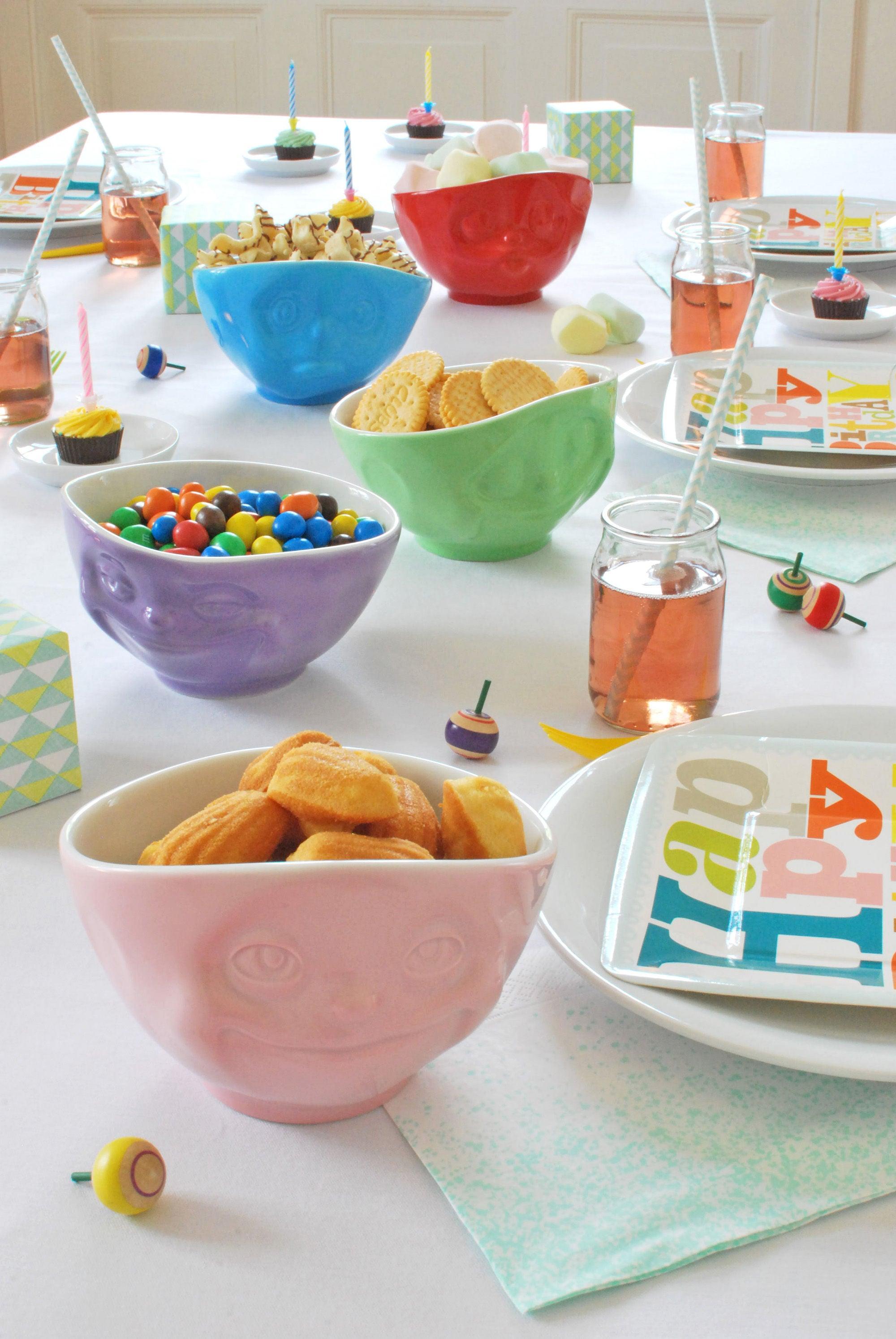 Miska LAUGHING miętowy z białym wnętrzem 58products Eye on Design