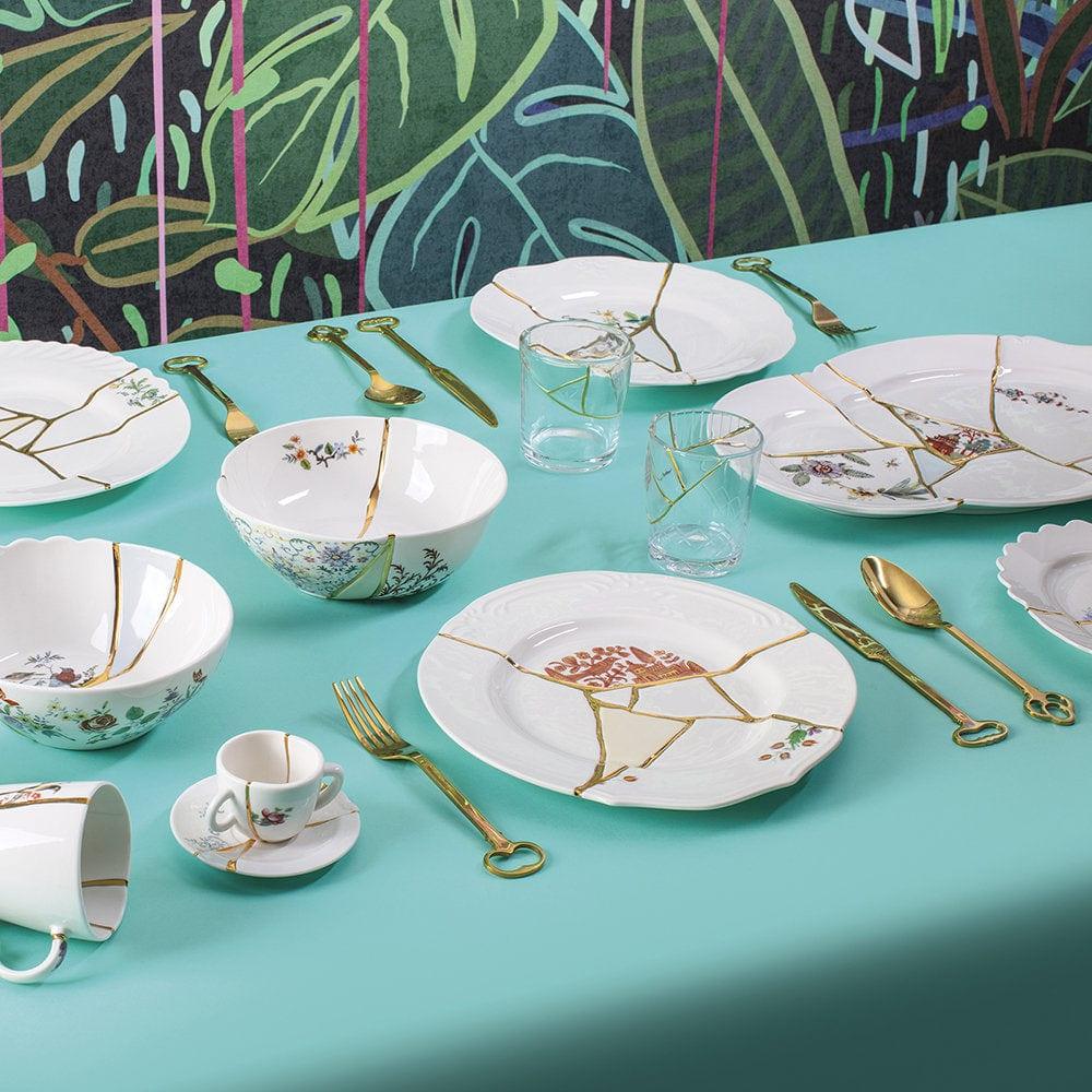 Miska sałatkowa KINTSUGI #2 porcelanowy Seletti Eye on Design