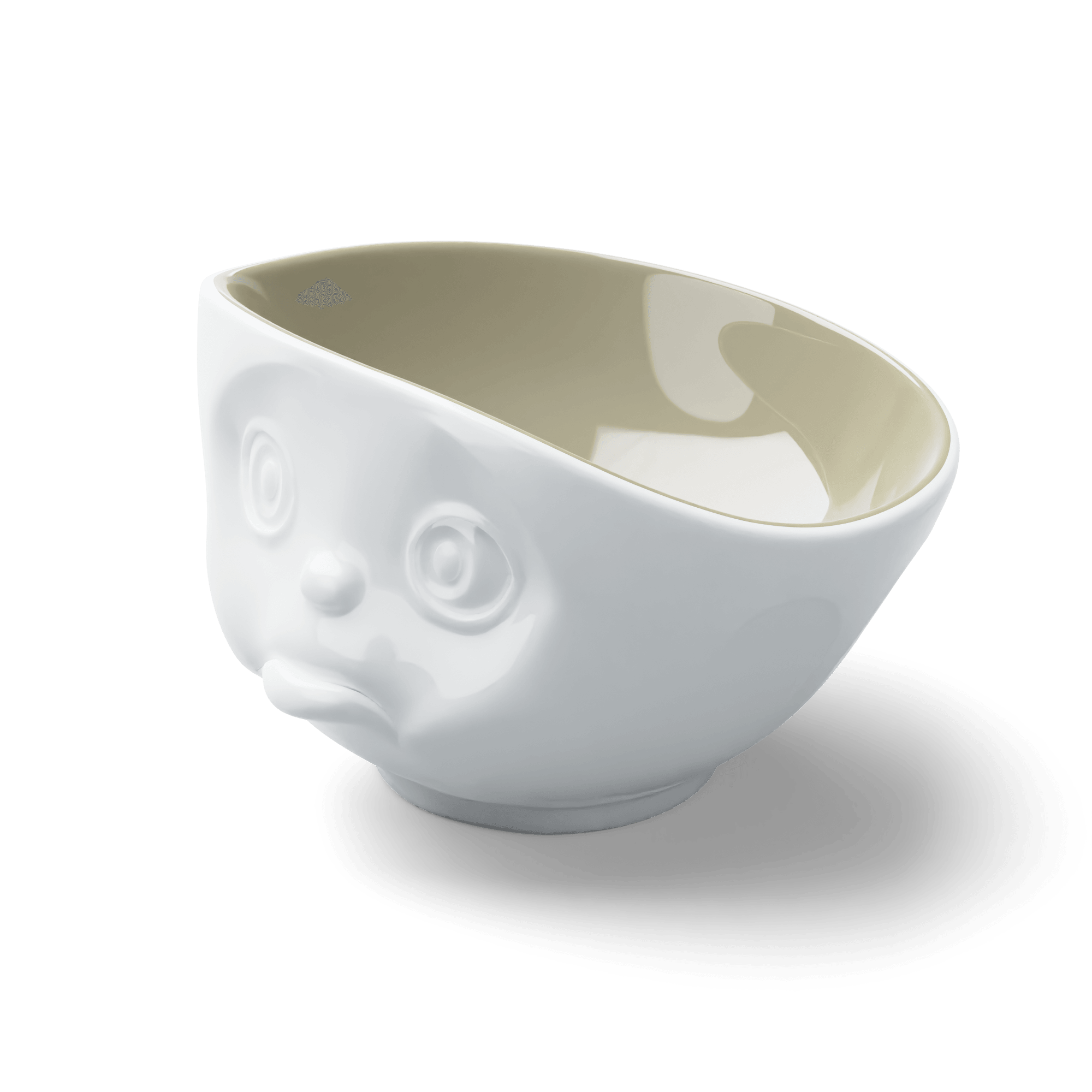 Miska SULKING biały z beżowym wnętrzem – 58products