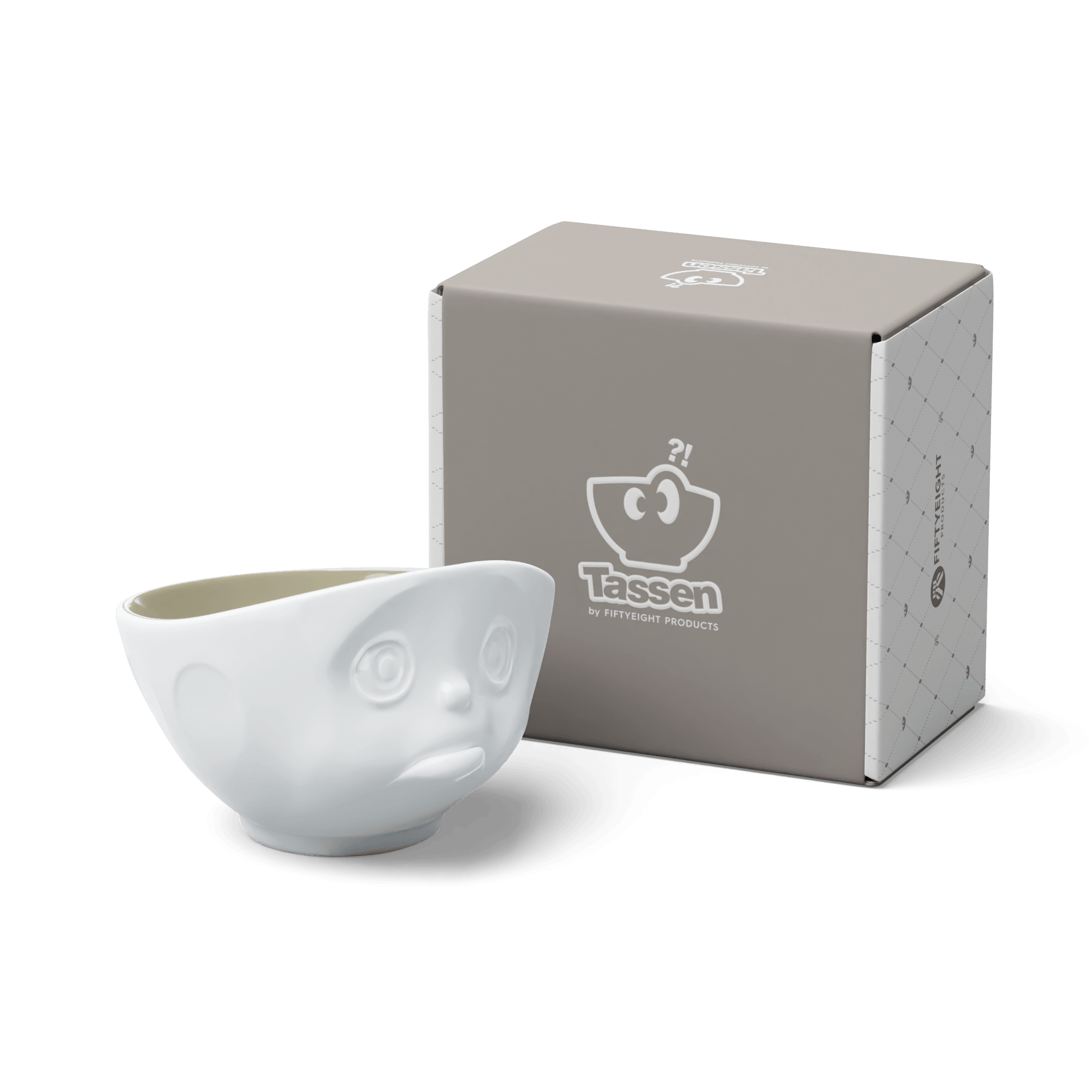 Miska SULKING biały z beżowym wnętrzem – 58products