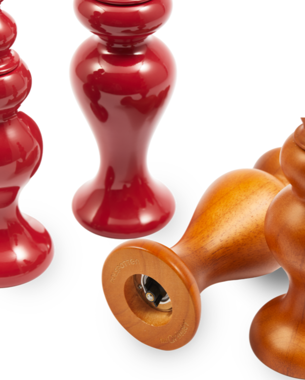 GRINDER SALT/PEPPER brown salt and pepper mill