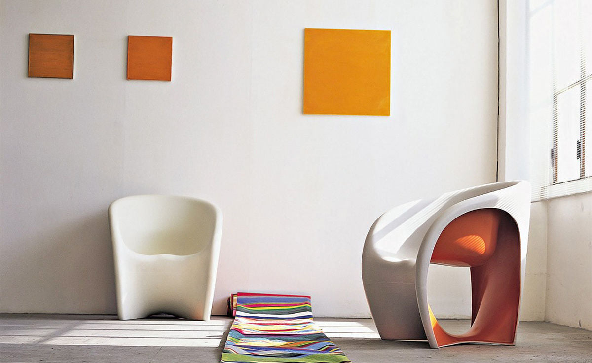 Křeslo MT1 bílo-červené