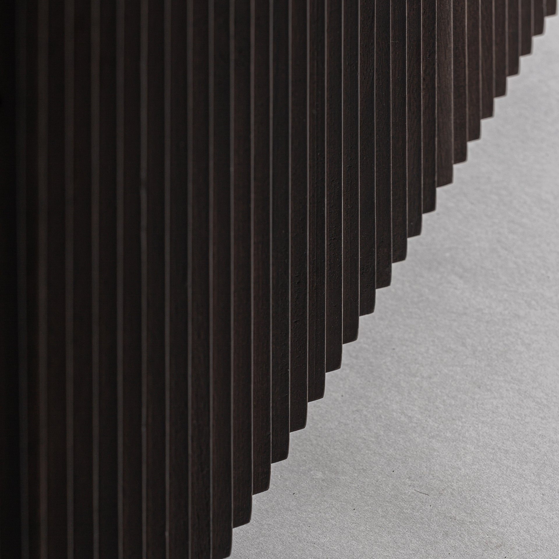 CENVES TV Stand in Mango Wood with Marble Top