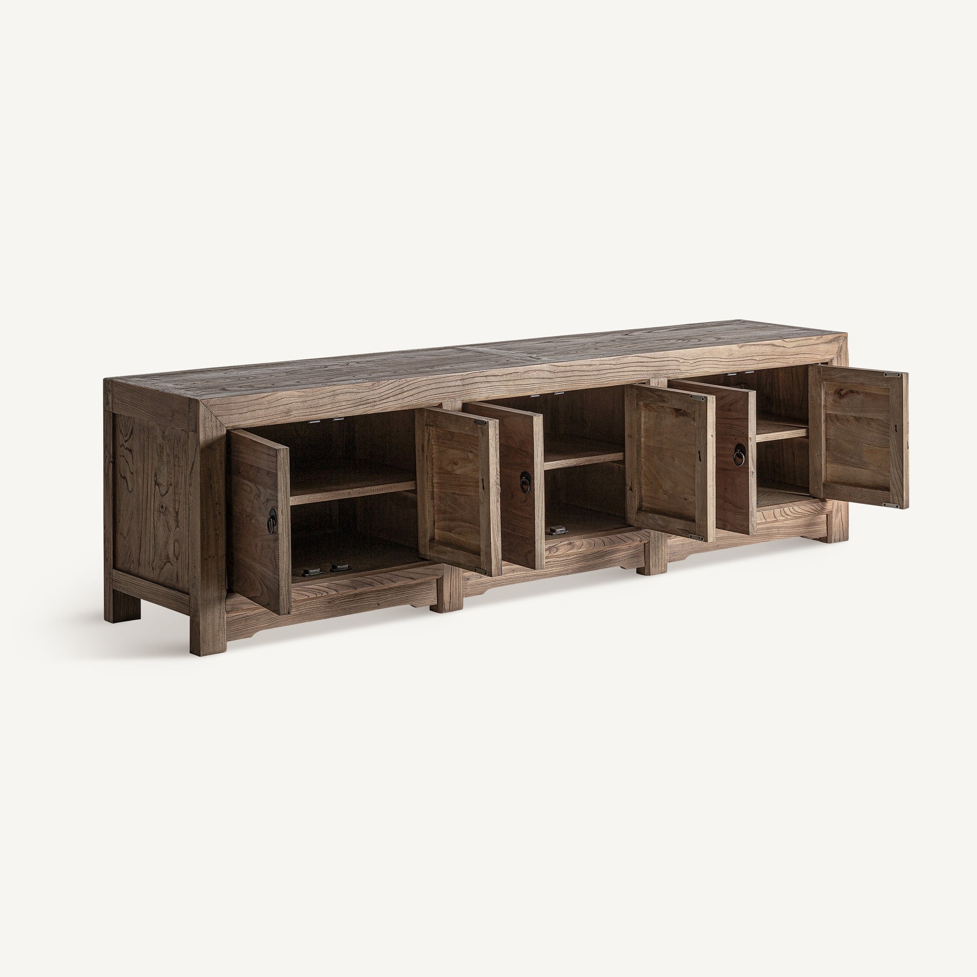 UNTZA TV Cabinet made of recycled pine wood