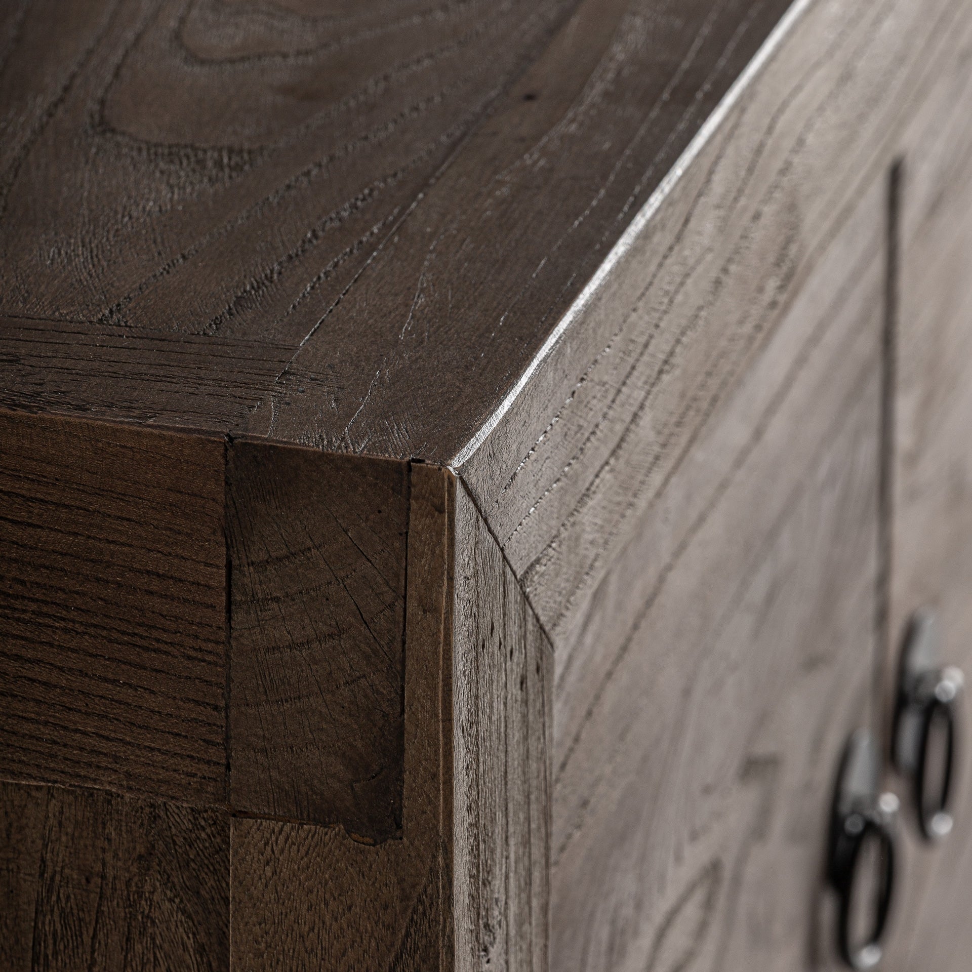 UNTZA TV Cabinet made of recycled pine wood