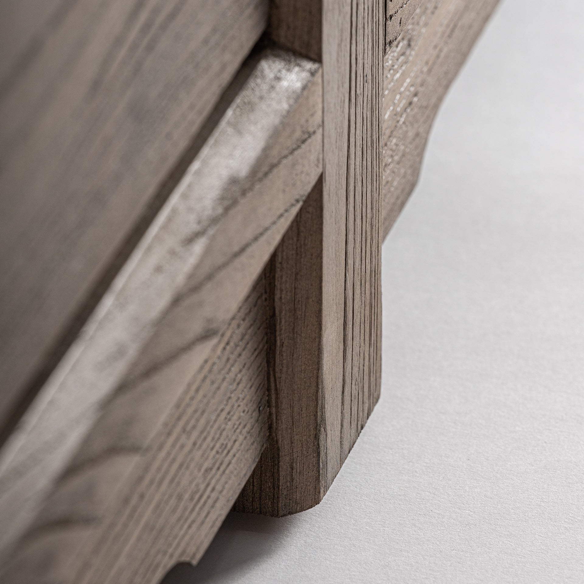 UNTZA TV Cabinet made of recycled pine wood