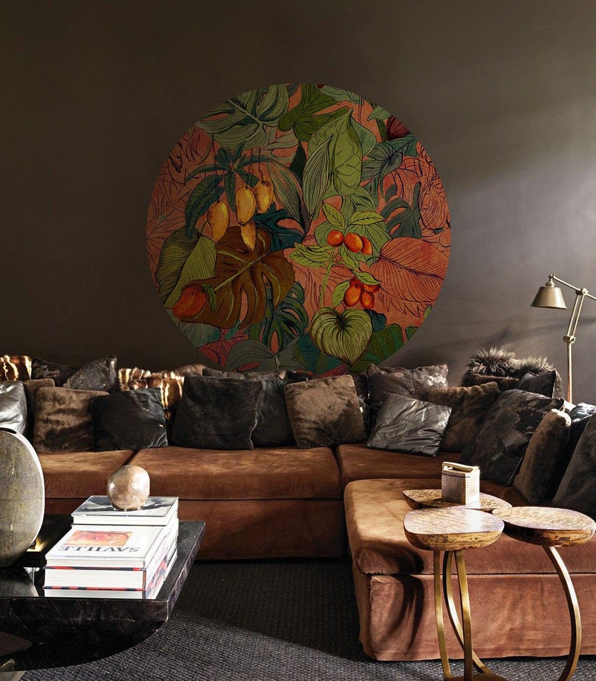 Mural DOTS COCOA Wallcolors Eye on Design