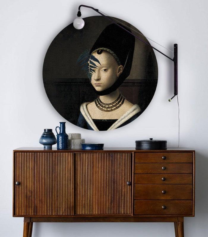 Mural DOTS Lady fern Wallcolors Eye on Design