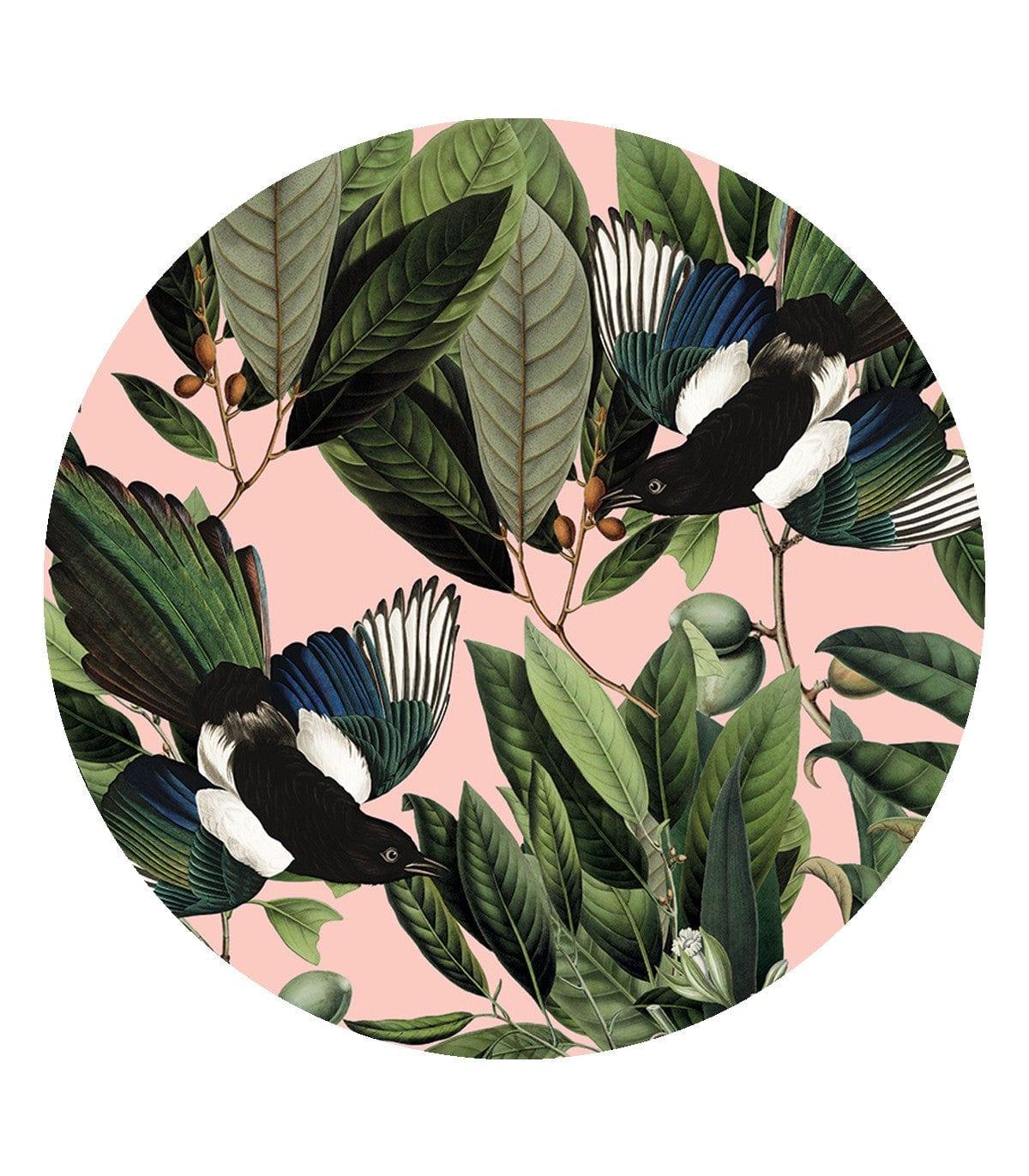 Mural DOTS MAGPIE PINK Wallcolors Eye on Design