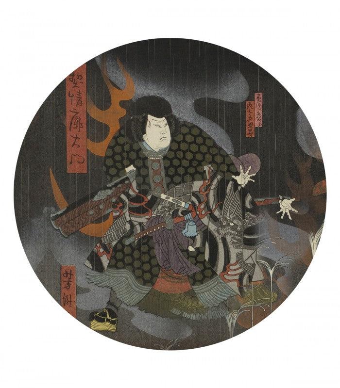 Mural DOTS Midnight Warrior Wallcolors Eye on Design