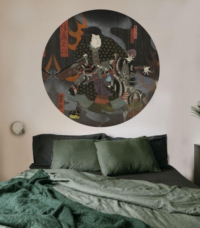 Mural DOTS Midnight Warrior Wallcolors Eye on Design