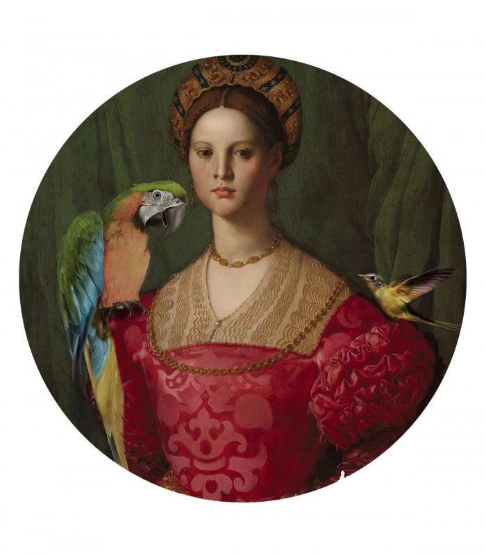 Mural DOTS Mother of Birds Wallcolors Eye on Design