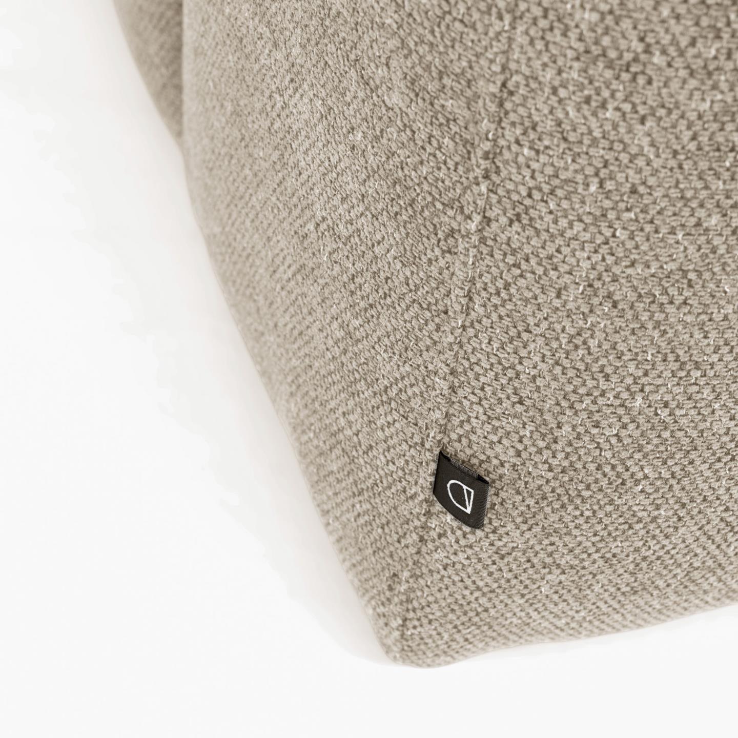 Narożnik 3-osobowy lewostronny BLOK beżowy szenil La Forma Eye on Design