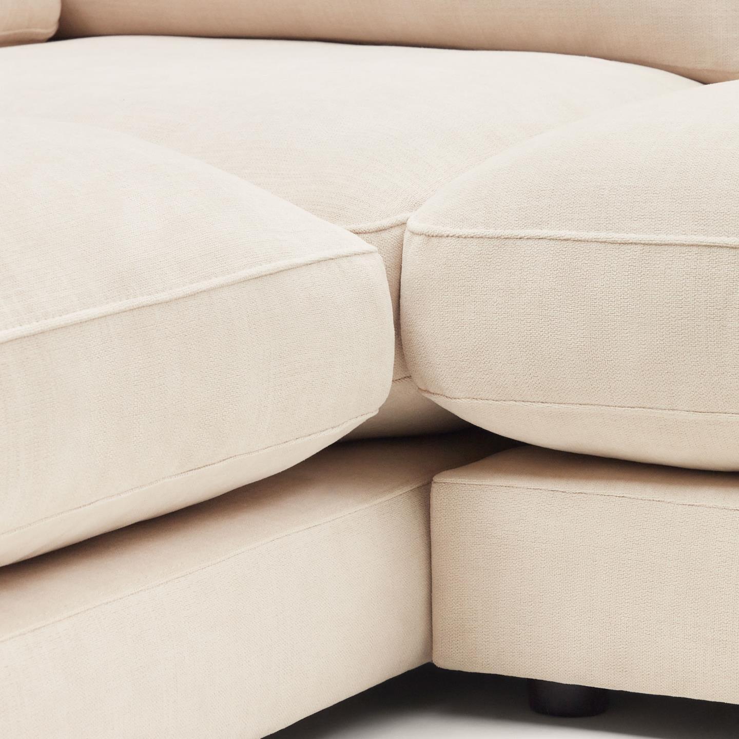 Narożnik 4-osobowy lewostronny GALA jasnobeżowy La Forma Eye on Design