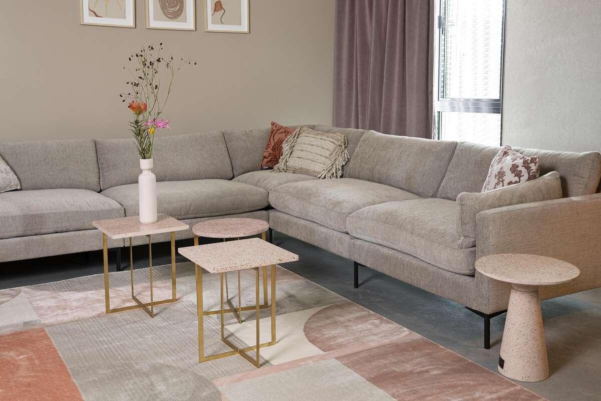 Narożnik 7-osobowy SUMMER latte Zuiver Eye on Design